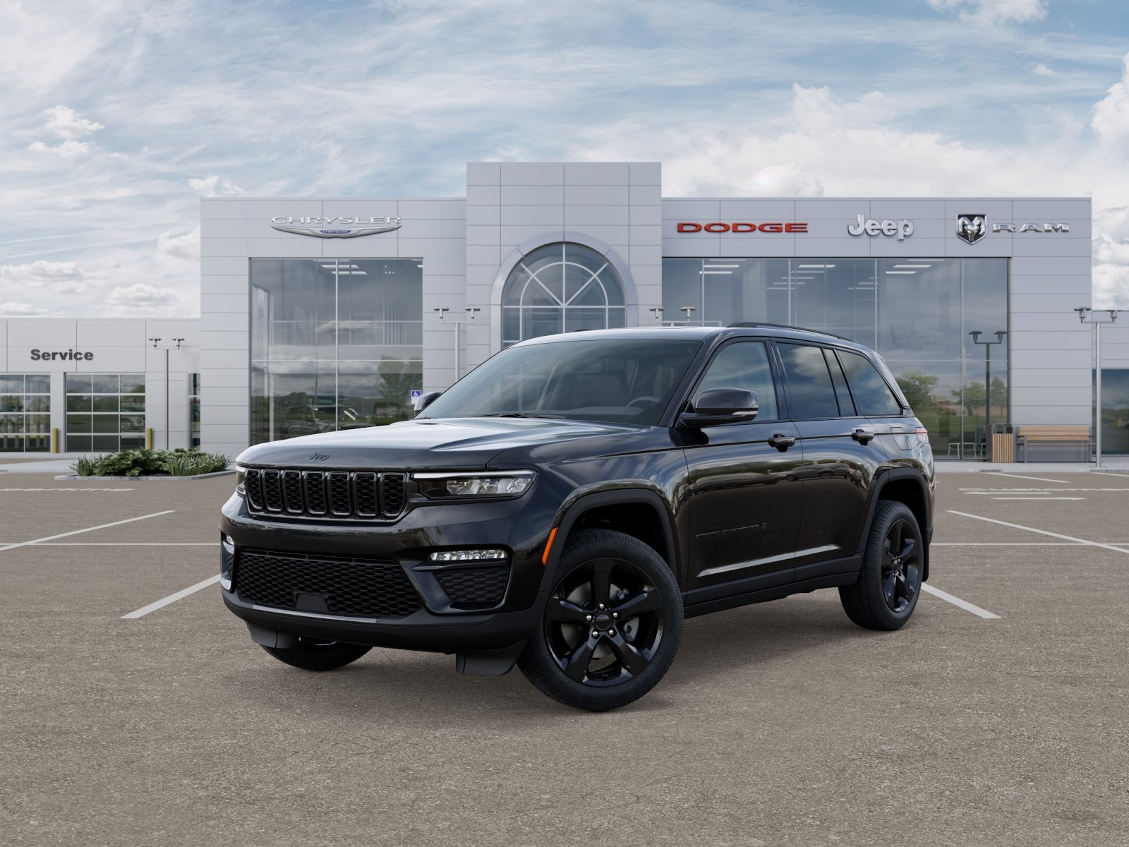 Photo view of 2025 Jeep Grand Cherokee in Black