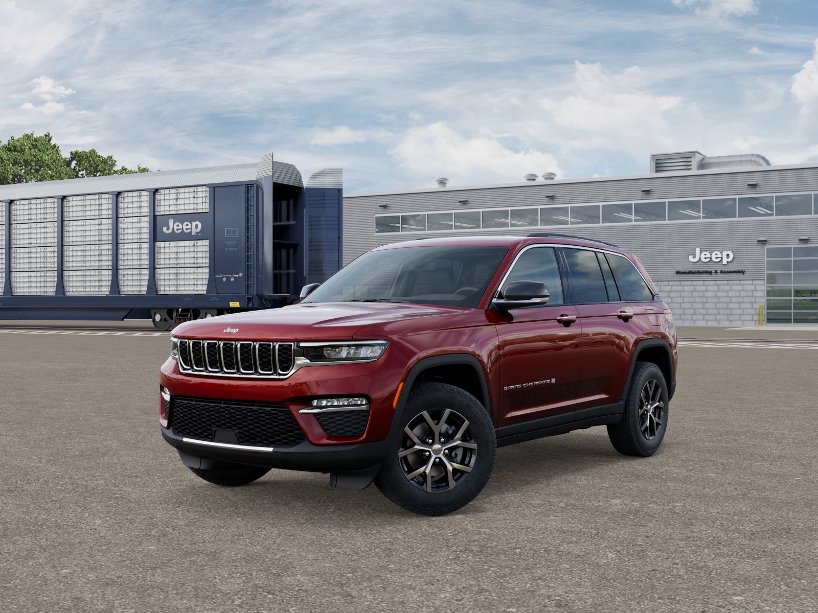 Photo view of 2025 Jeep Grand Cherokee in Red