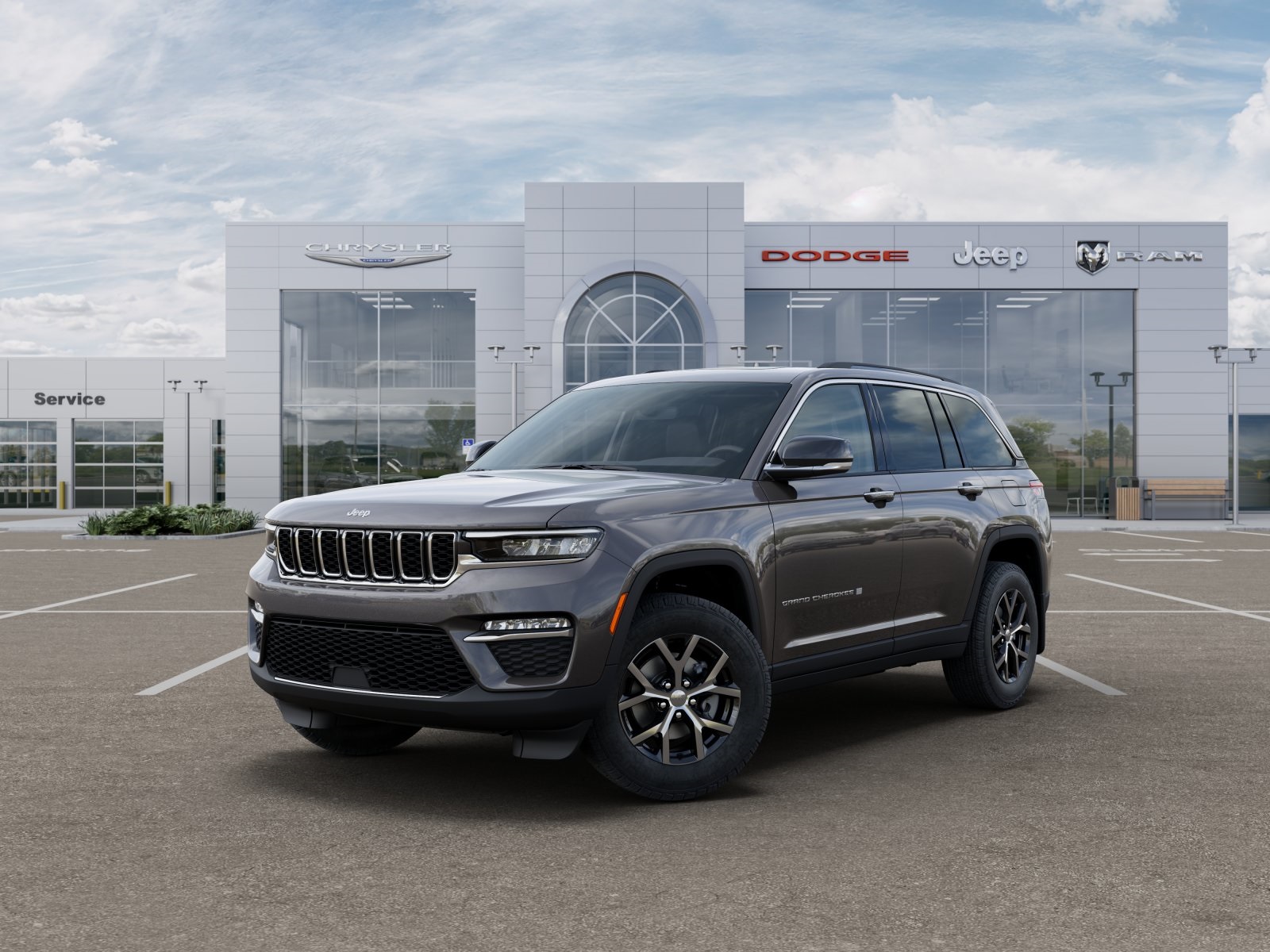 Photo view of 2025 Jeep Grand Cherokee in Gray