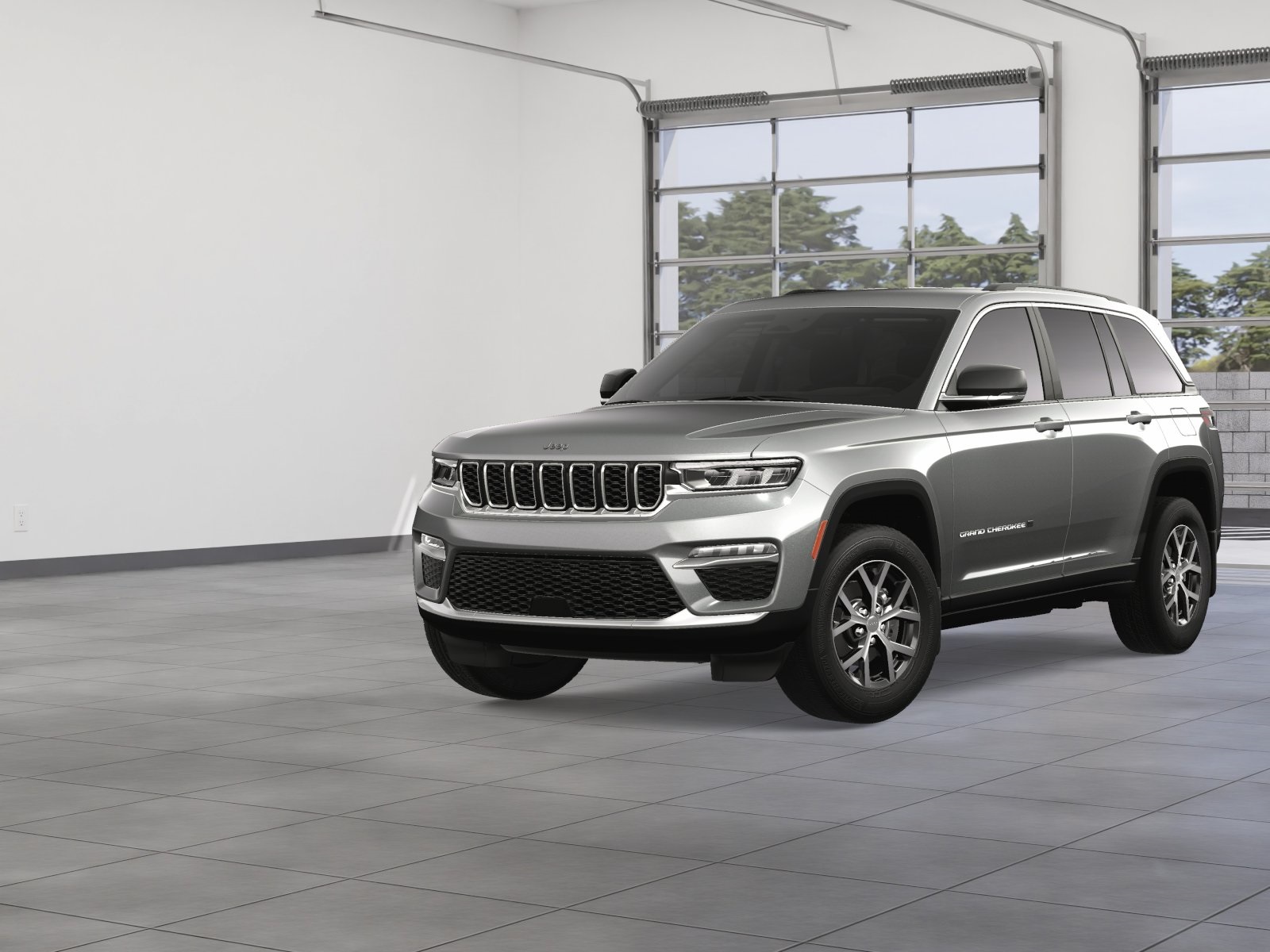 Photo view of 2025 Jeep Grand Cherokee in Silver