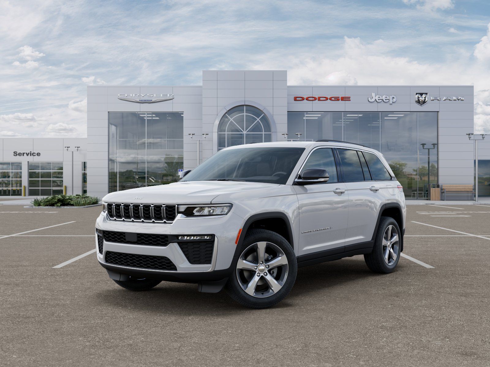 Photo view of 2026 Jeep Grand Cherokee in White