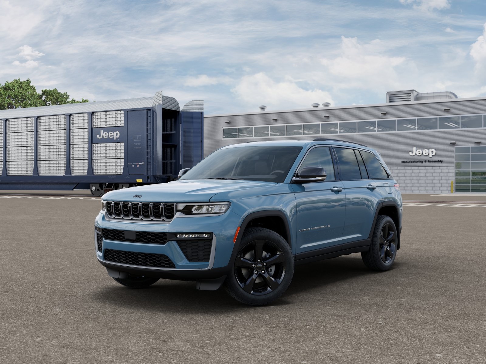 Photo view of 2026 Jeep Grand Cherokee in Blue