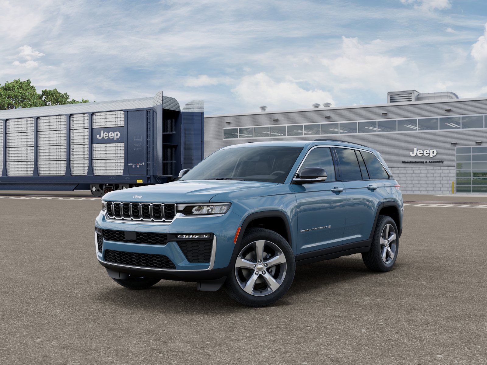 Photo view of 2026 Jeep Grand Cherokee in Blue