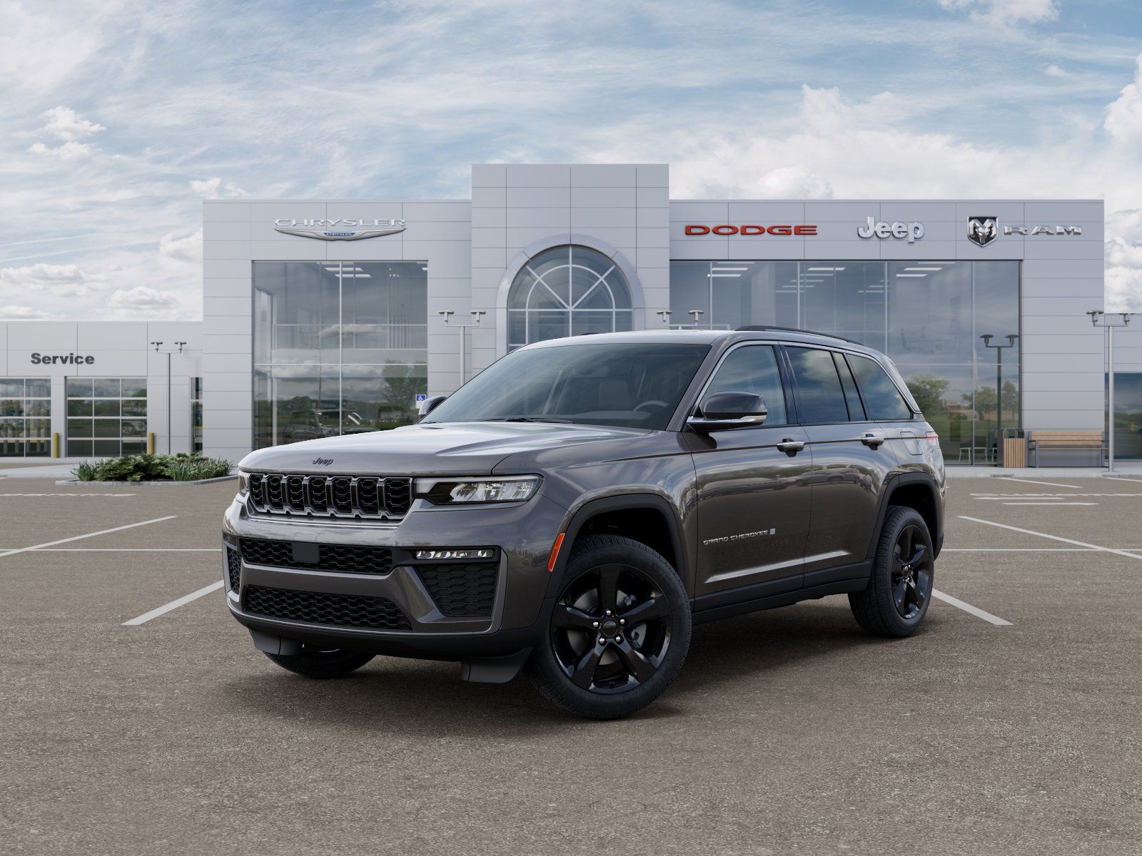 Photo view of 2026 Jeep Grand Cherokee in Gray
