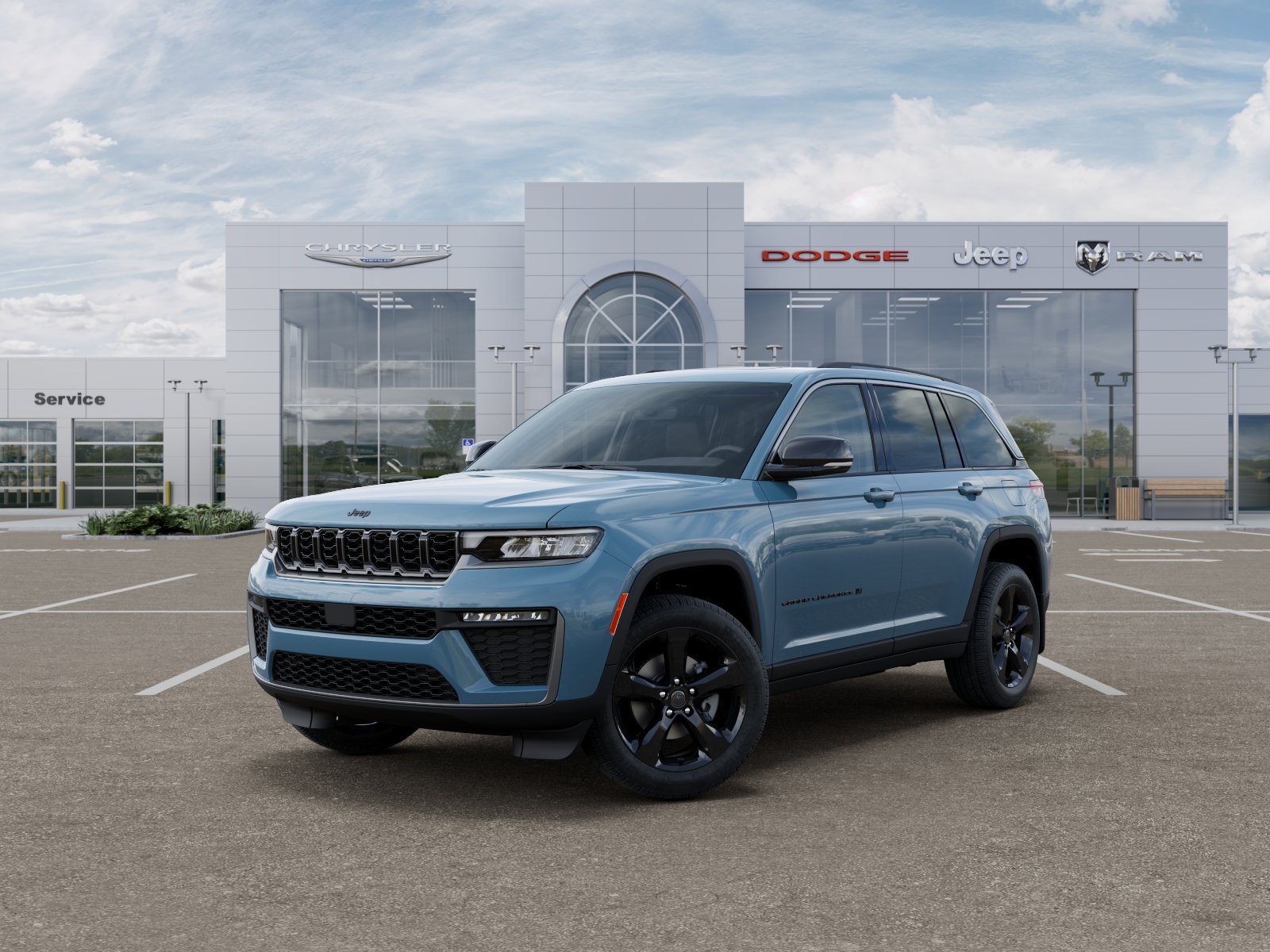 Photo view of 2027 Jeep Grand Cherokee in Blue