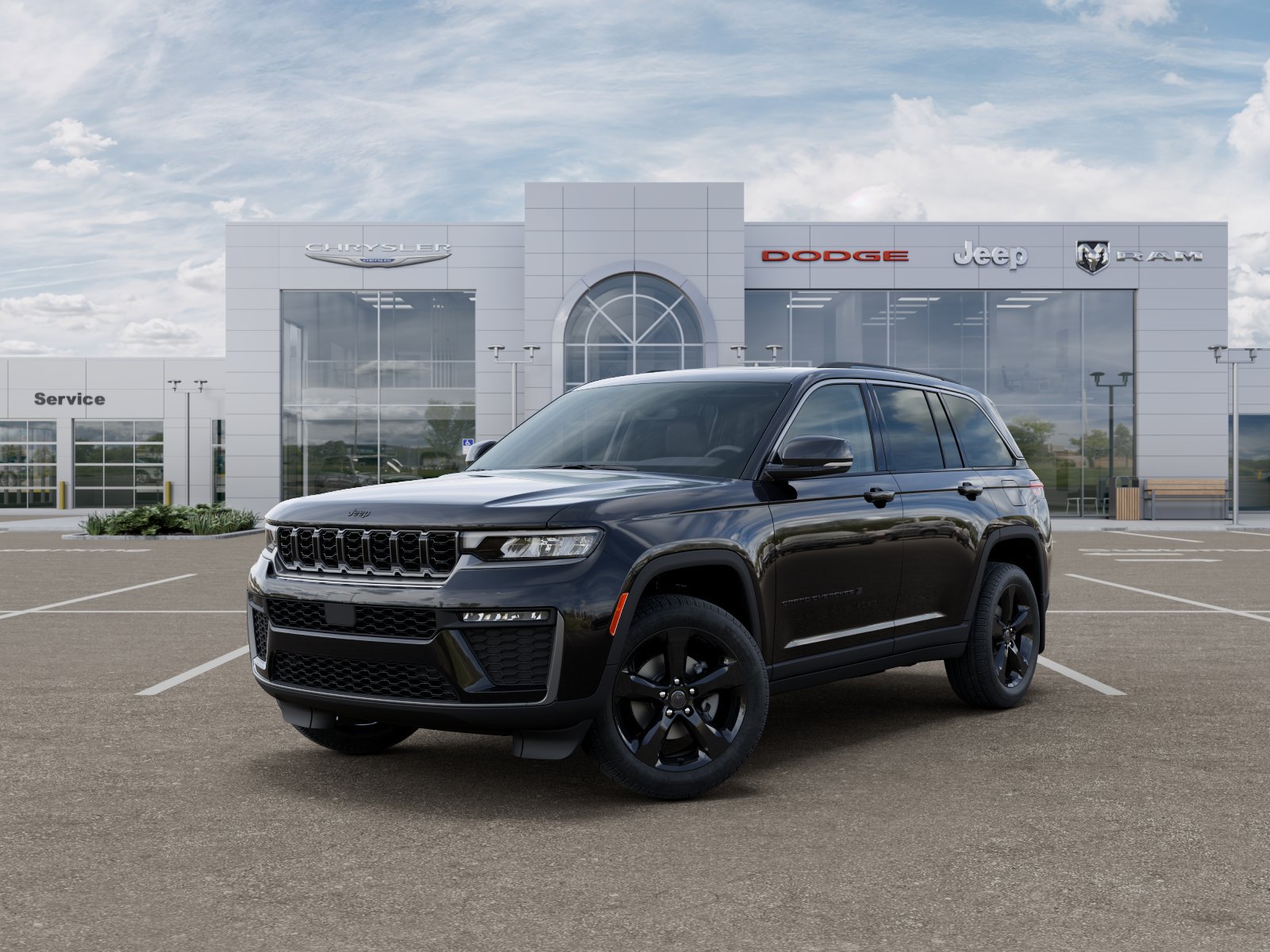 Photo view of 2027 Jeep Grand Cherokee in Black