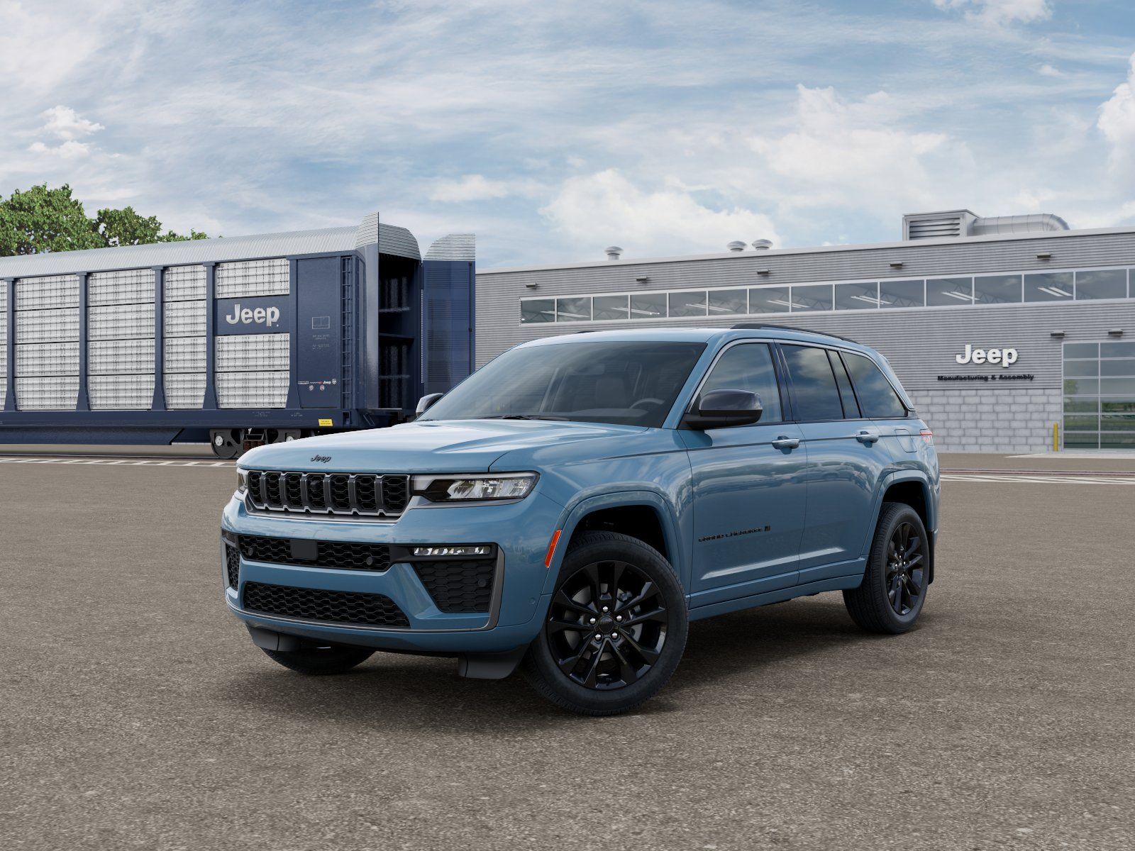 Photo view of 2026 Jeep Grand Cherokee in Blue