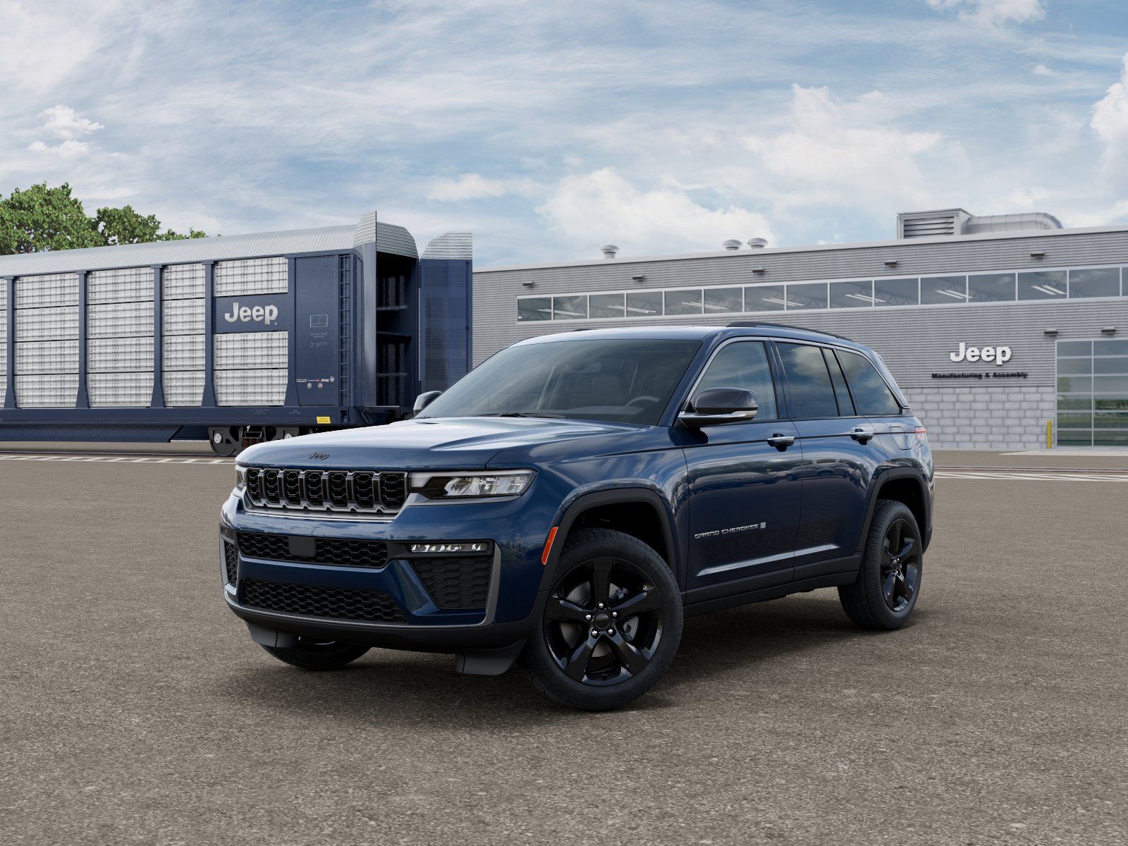 Photo view of 2026 Jeep Grand Cherokee in Blue