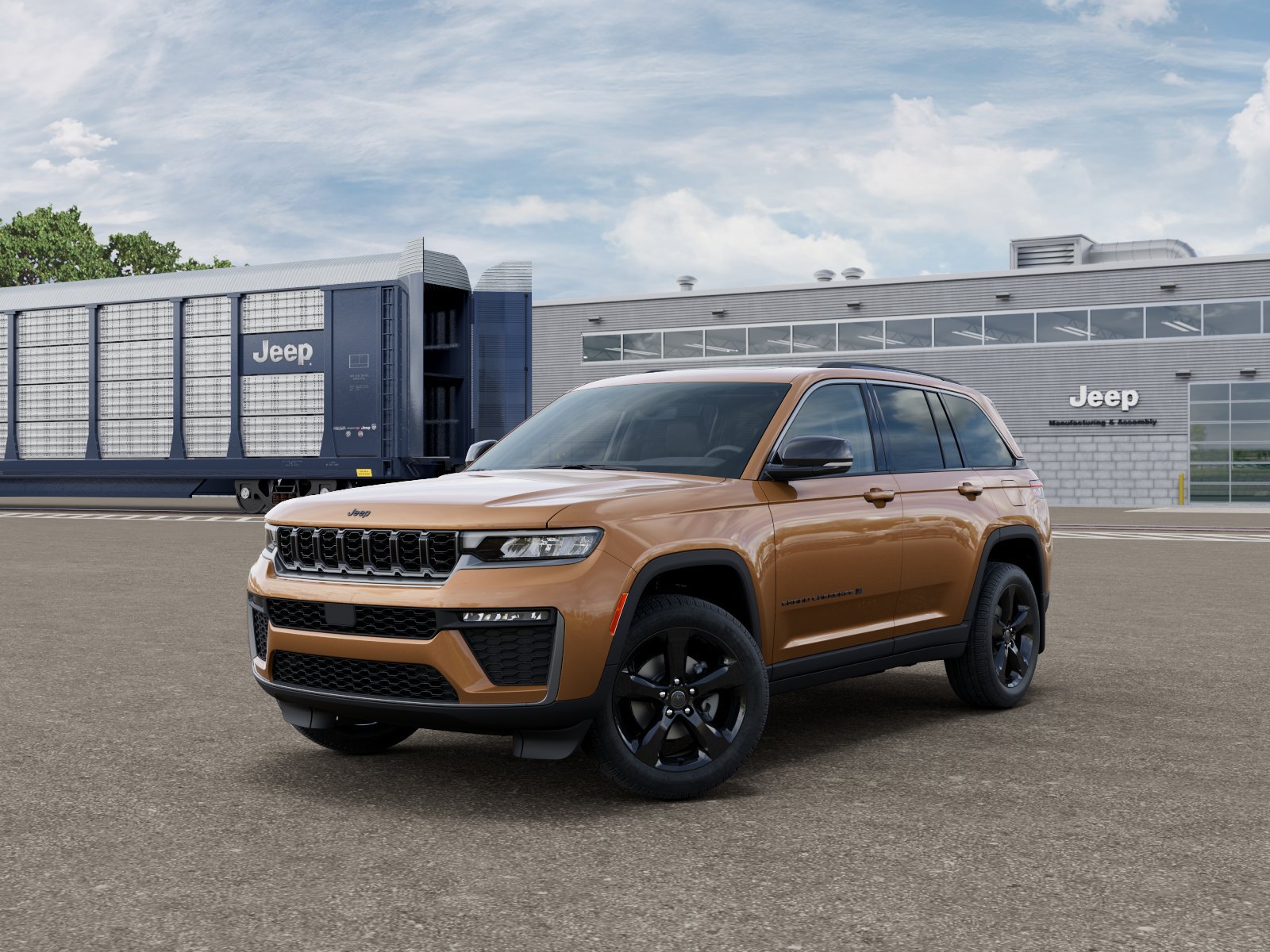 Photo view of 2027 Jeep Grand Cherokee in Orange