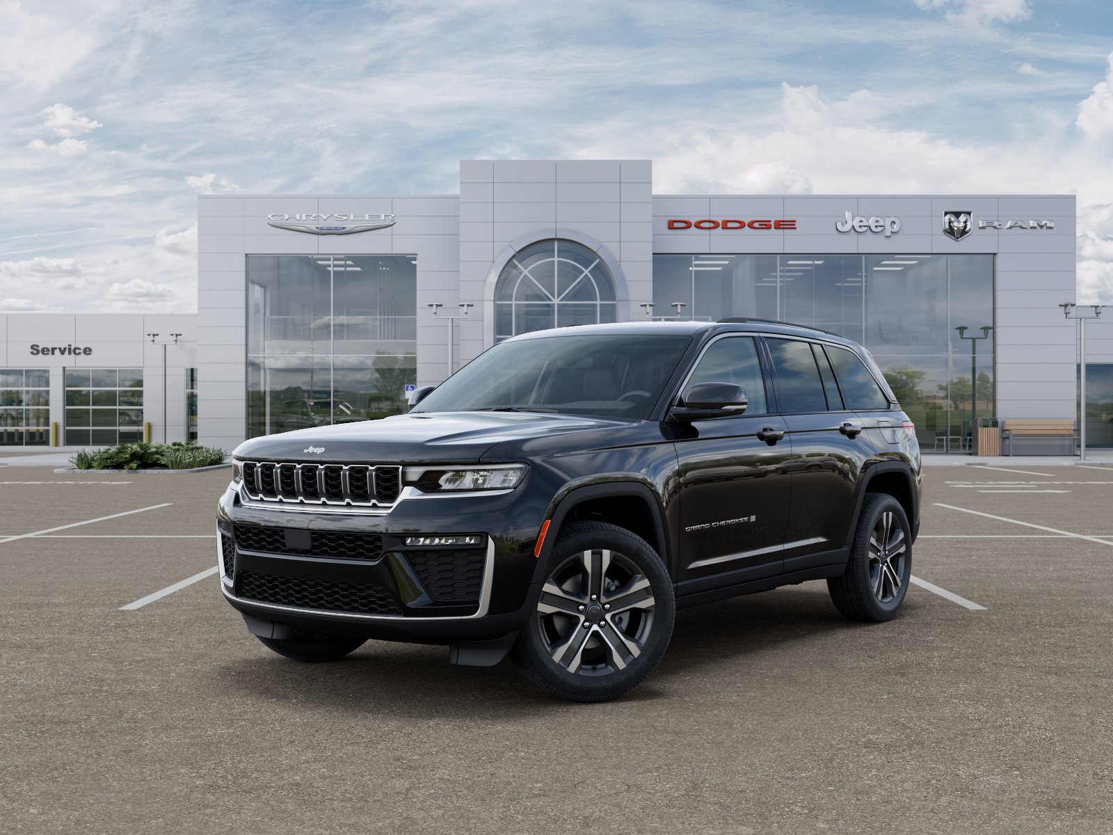 Photo view of 2027 Jeep Grand Cherokee in Black