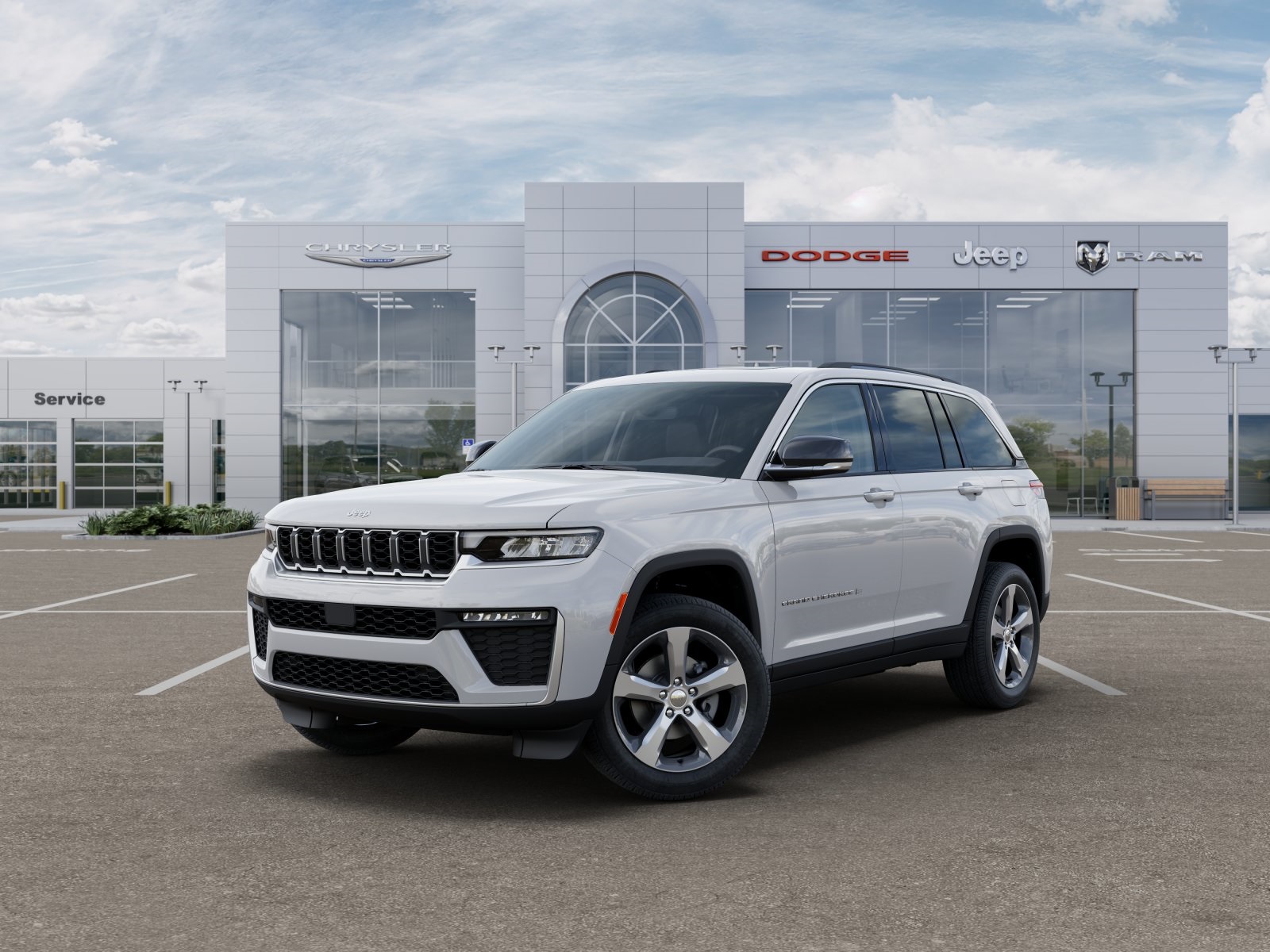 Photo view of 2026 Jeep Grand Cherokee in White