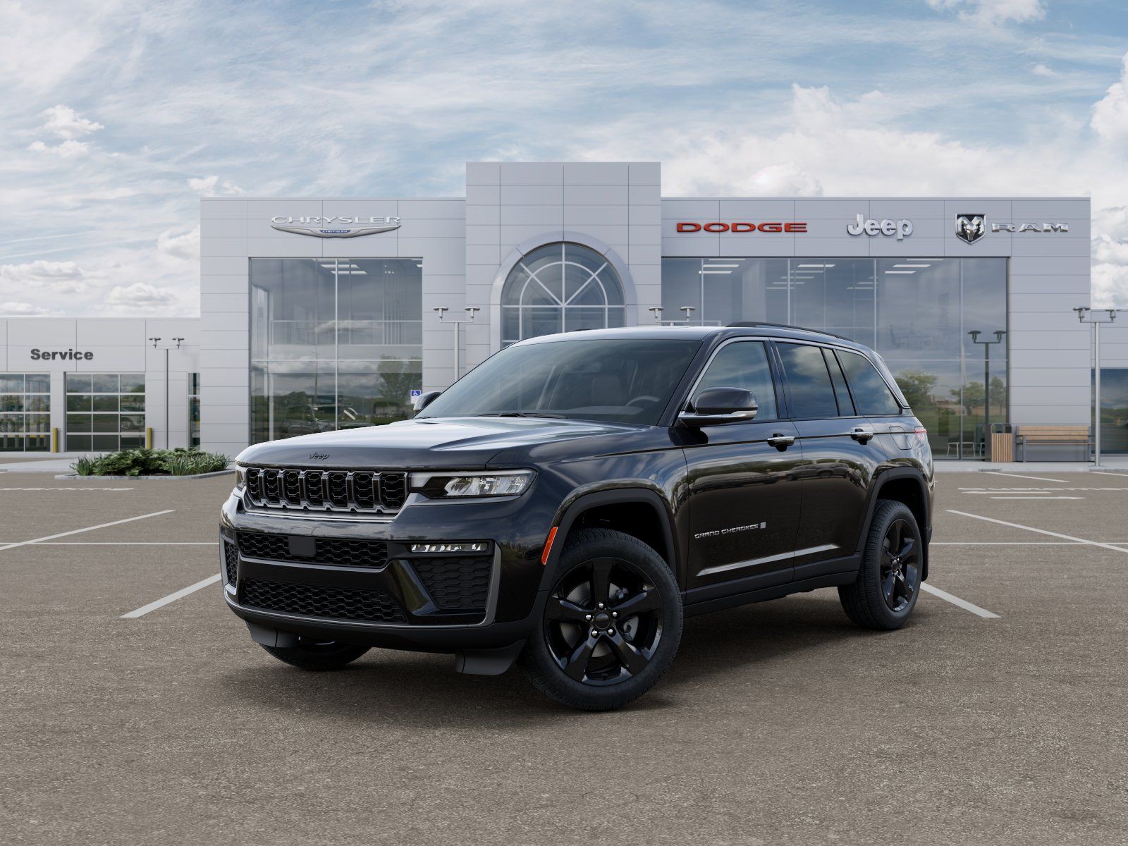 Photo view of 2026 Jeep Grand Cherokee in Black