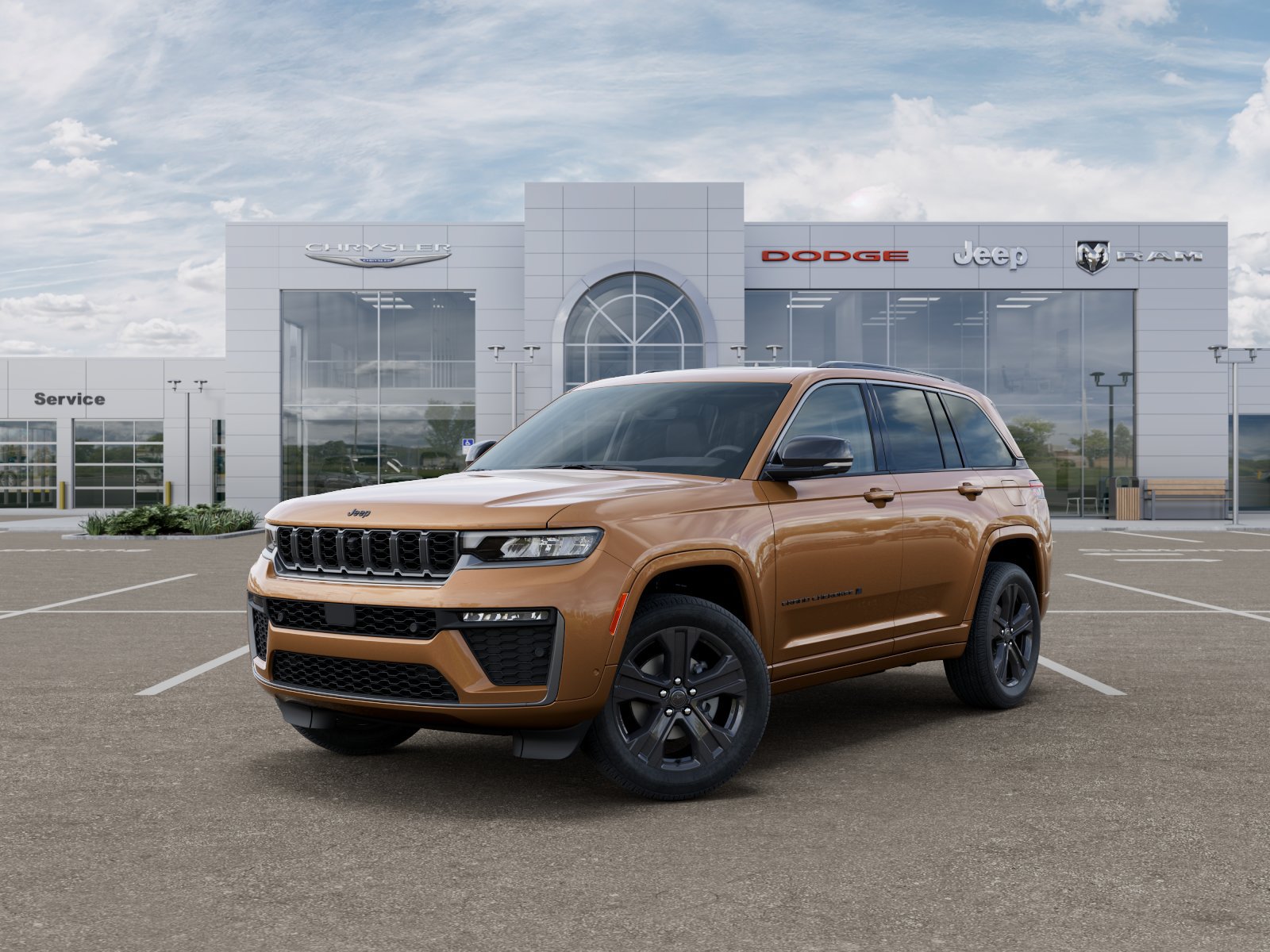 Photo view of 2027 Jeep Grand Cherokee in Orange