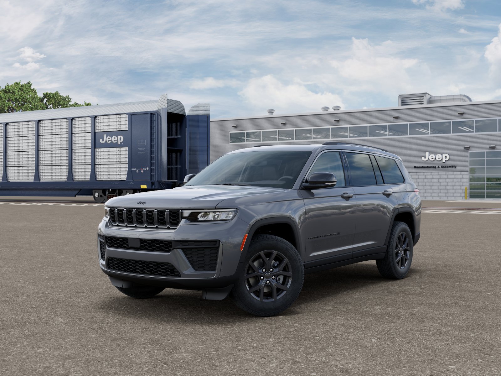 Photo view of 2027 Jeep Grand Cherokee L in Gray