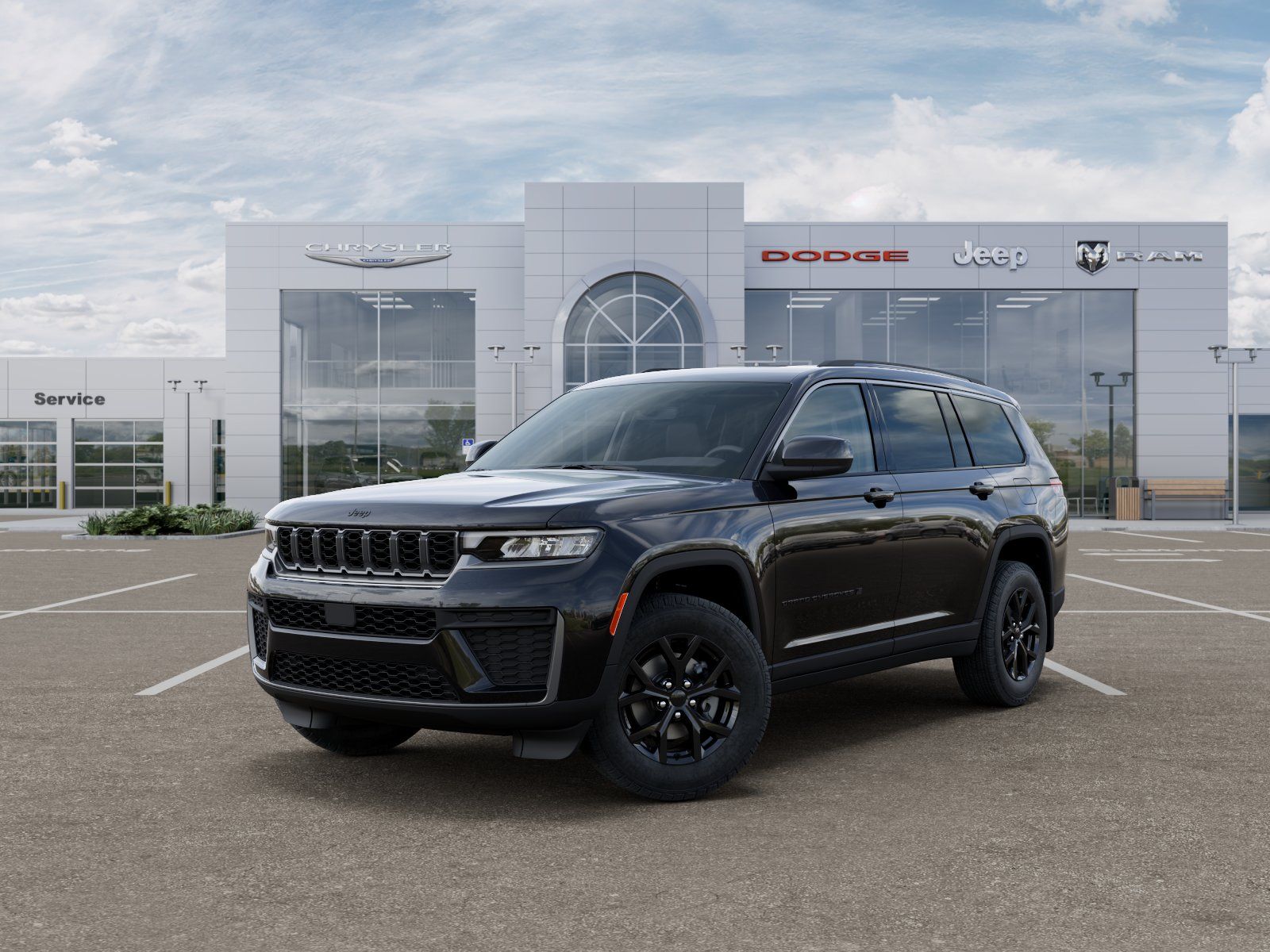 Photo view of 2026 Jeep Grand Cherokee L in Black