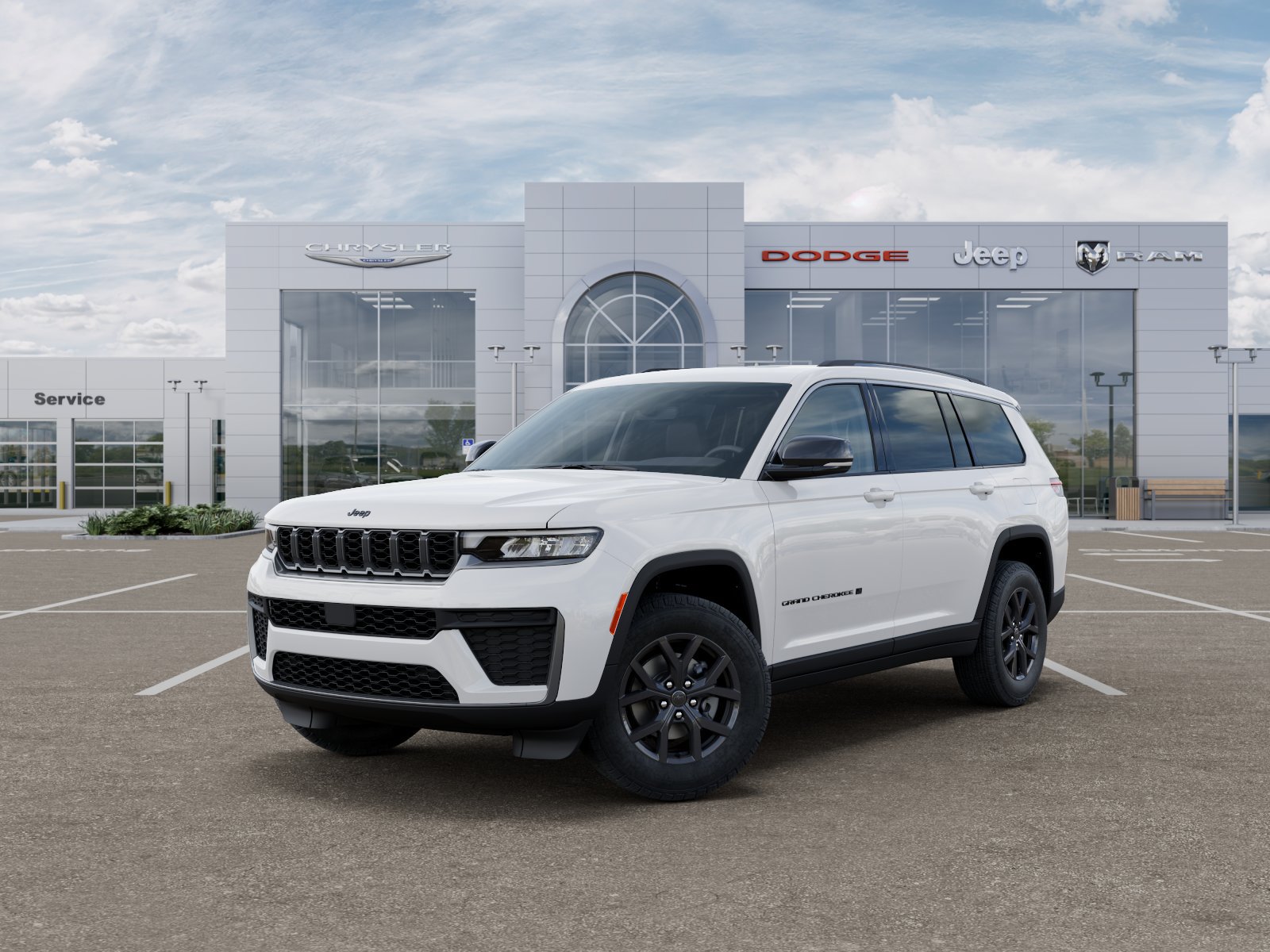 Photo view of 2027 Jeep Grand Cherokee L in White