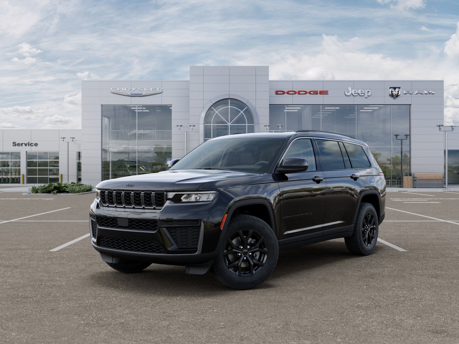 Photo view of 2026 Jeep Grand Cherokee L in Black