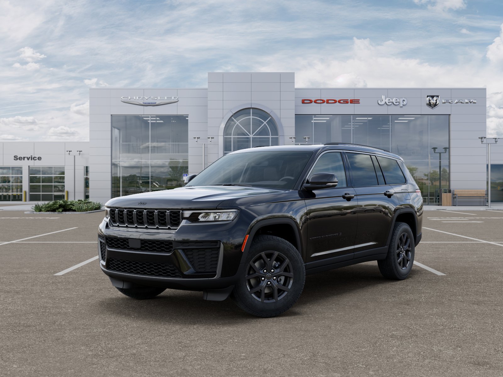Photo view of 2027 Jeep Grand Cherokee L in Black