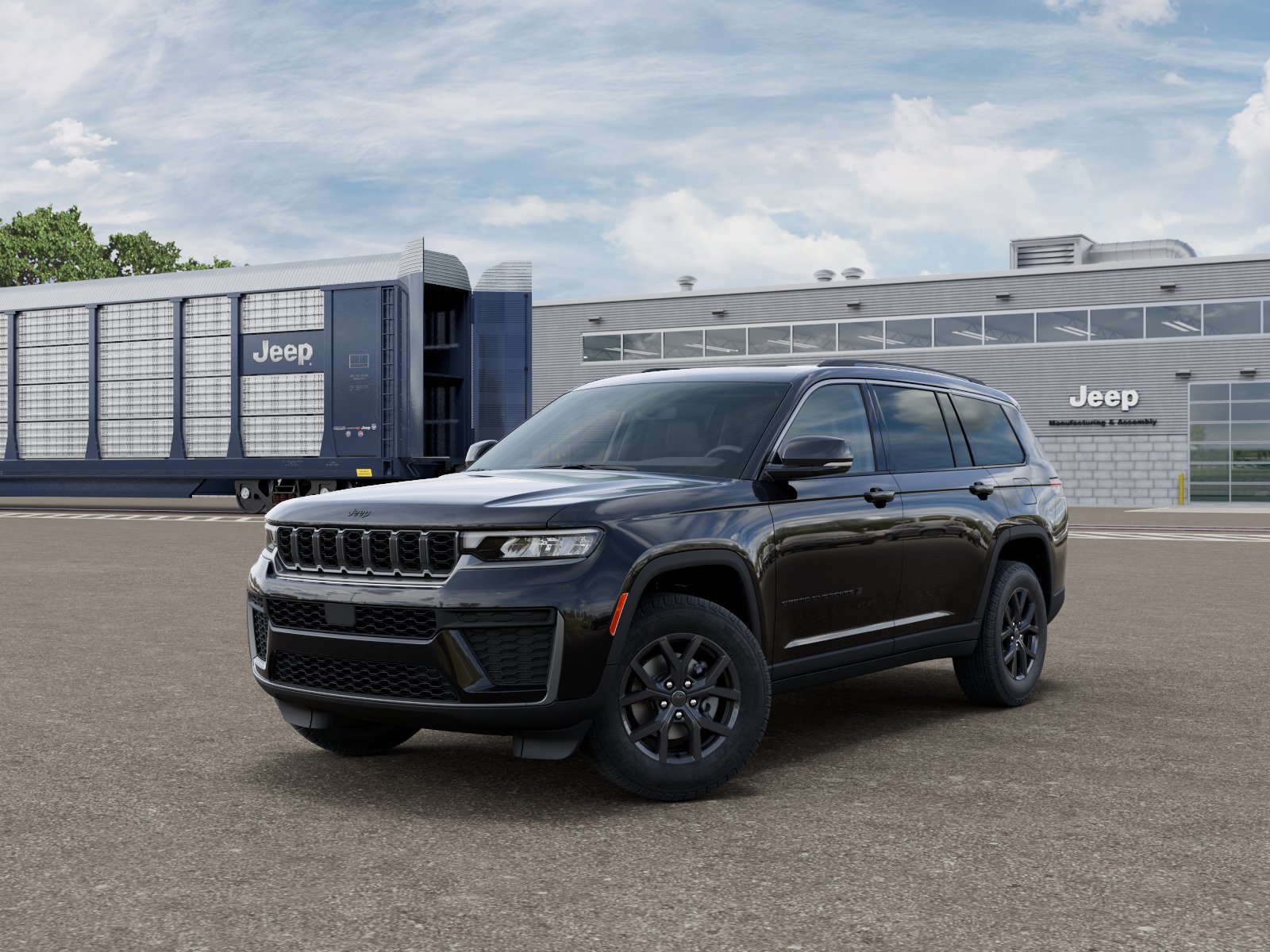 Photo view of 2027 Jeep Grand Cherokee L in Black