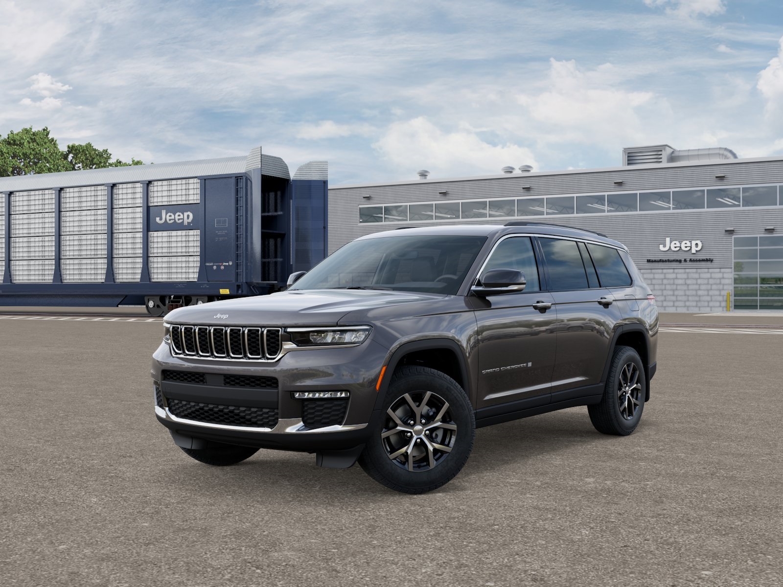 Photo view of 2025 Jeep Grand Cherokee L in Gray