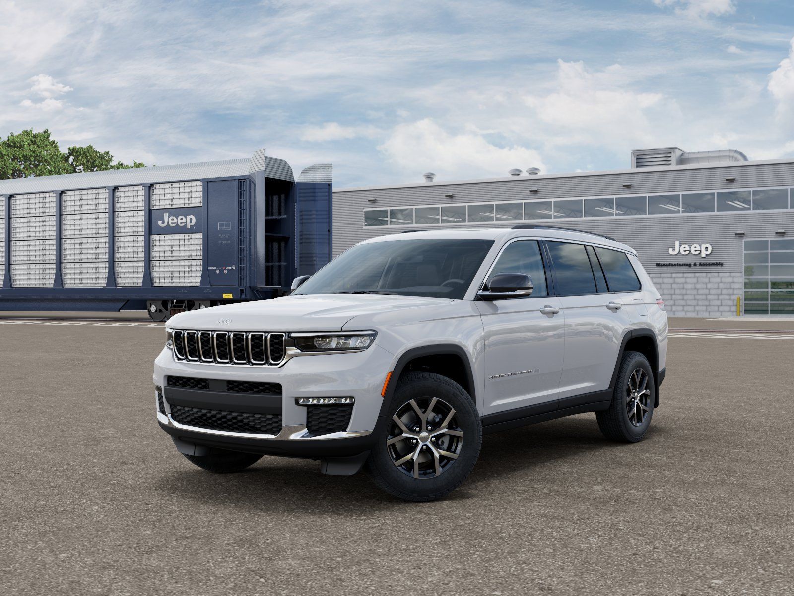 Photo view of 2025 Jeep Grand Cherokee L in White