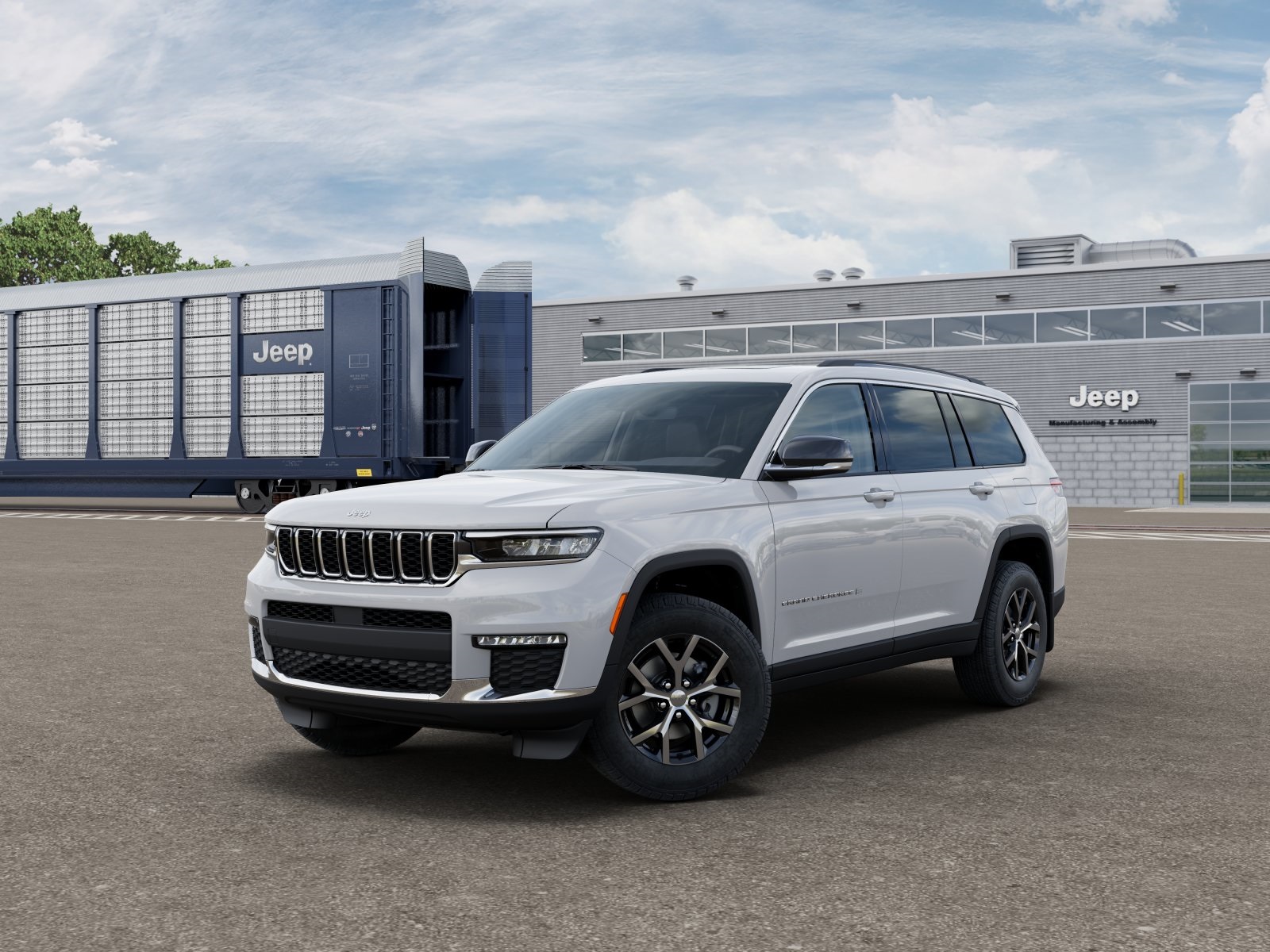 Photo view of 2025 Jeep Grand Cherokee L in White