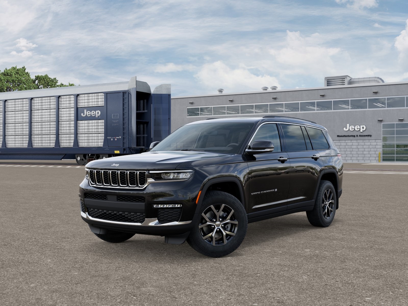 Photo view of 2025 Jeep Grand Cherokee L in Black