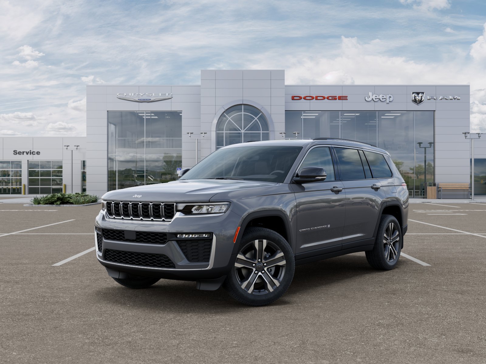 Photo view of 2027 Jeep Grand Cherokee L in Gray