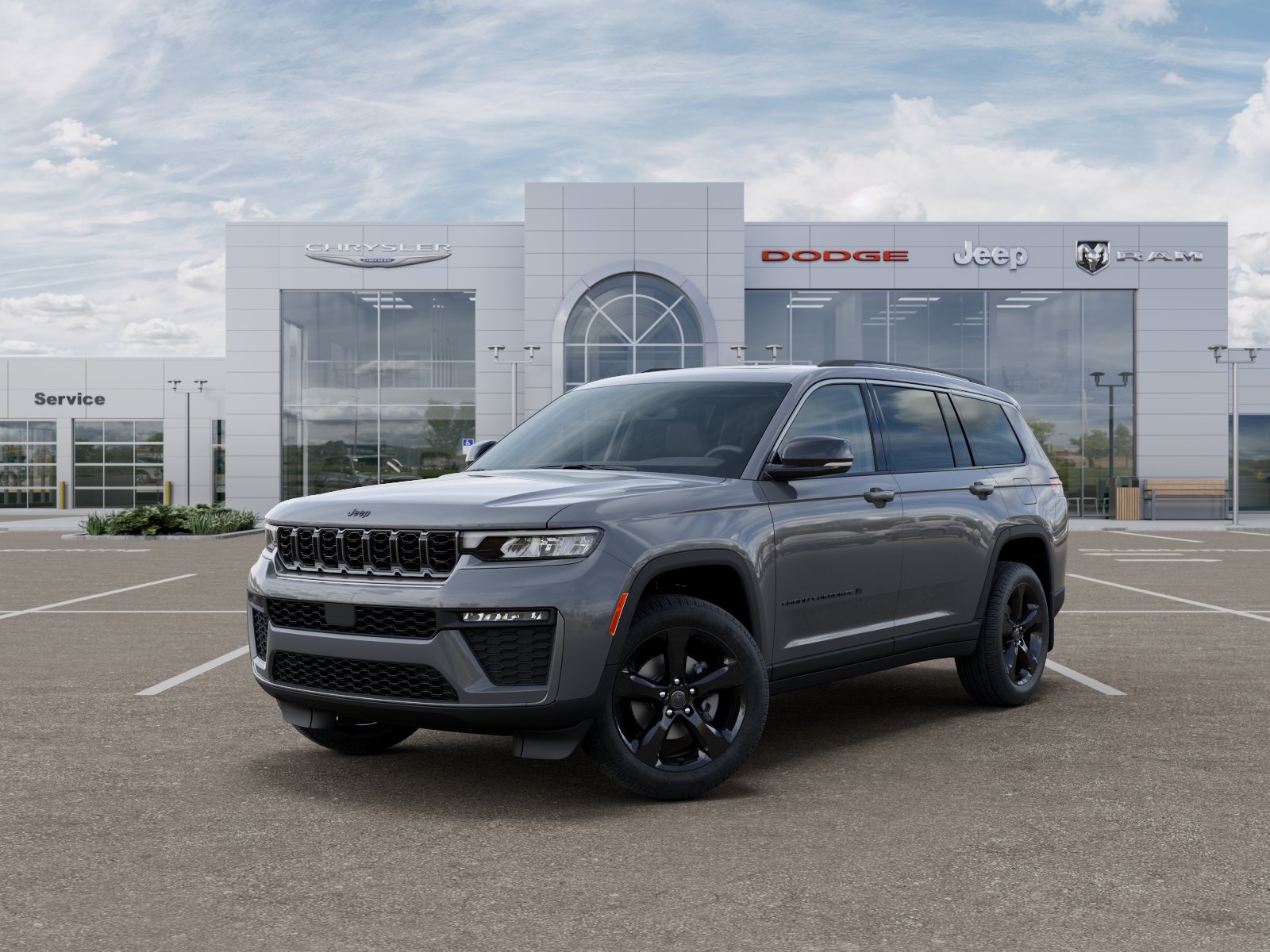 Photo view of 2027 Jeep Grand Cherokee L in Gray