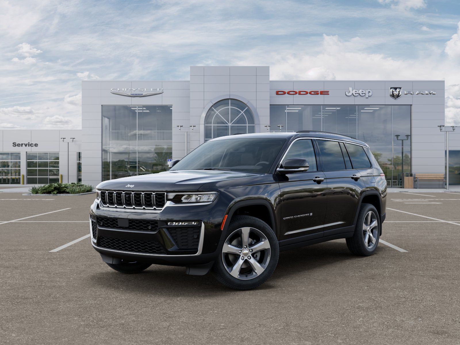 Photo view of 2026 Jeep Grand Cherokee L in Black