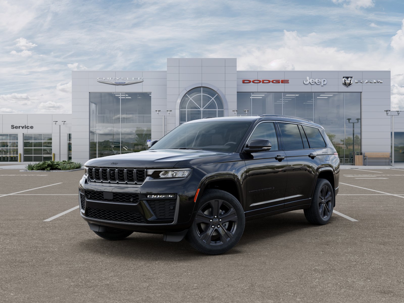 Photo view of 2027 Jeep Grand Cherokee L in Black