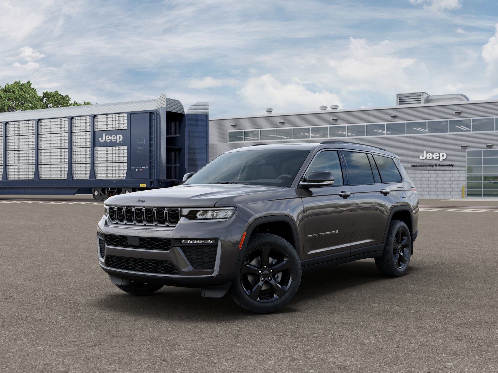 Photo view of 2026 Jeep Grand Cherokee L in Gray