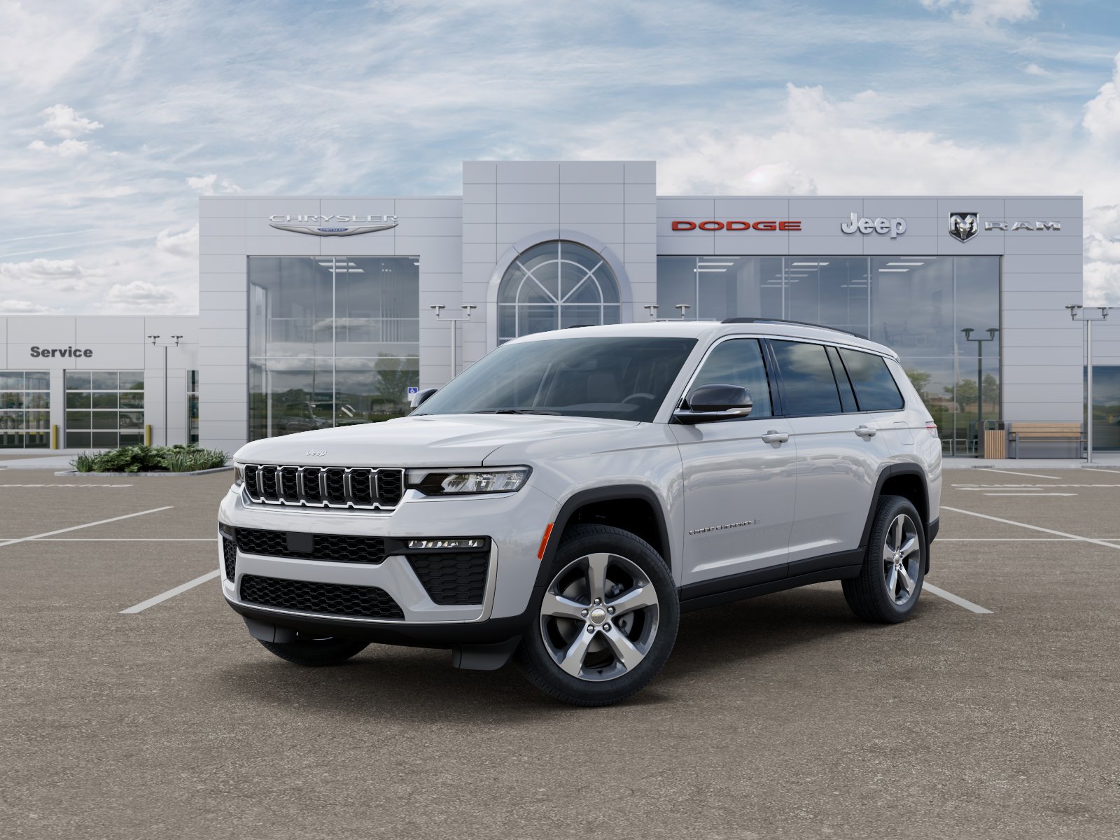 Photo view of 2026 Jeep Grand Cherokee L in White