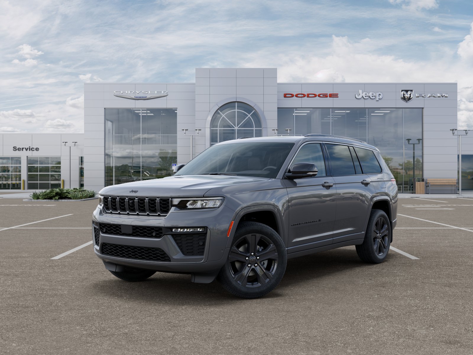 Photo view of 2027 Jeep Grand Cherokee L in Gray