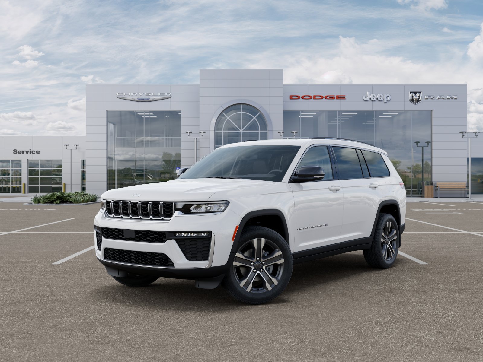 Photo view of 2027 Jeep Grand Cherokee L in White