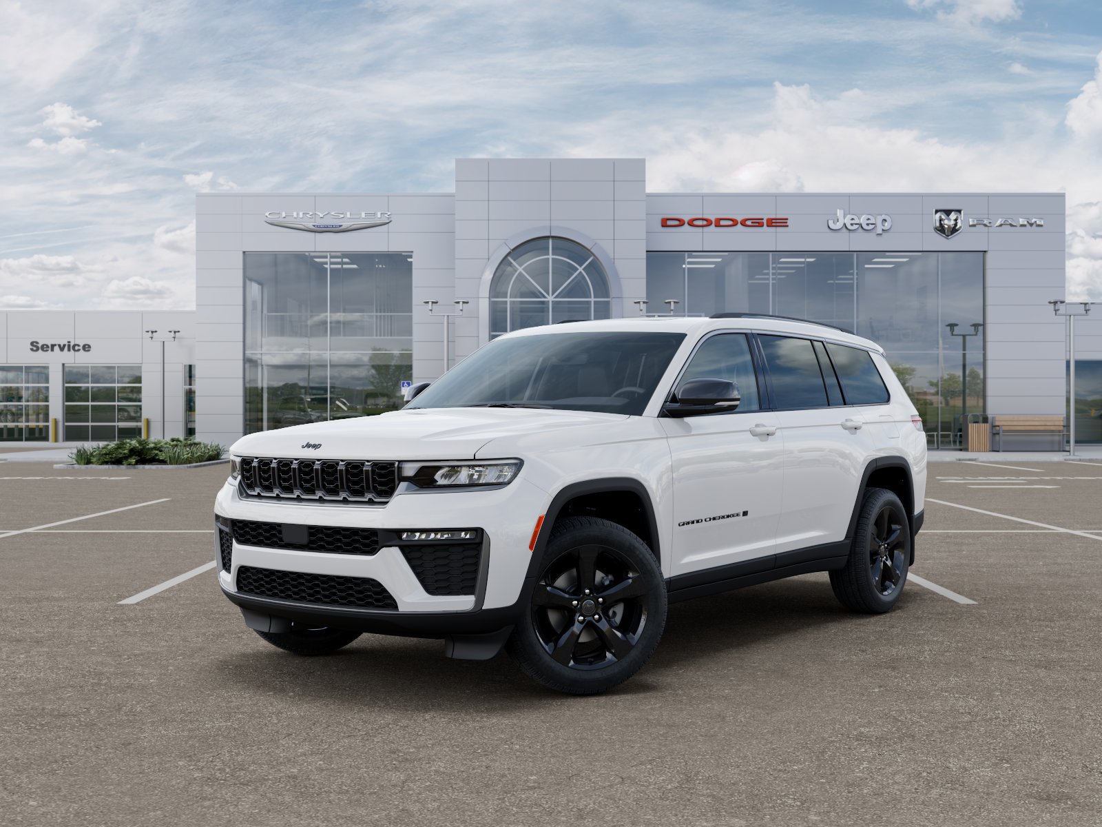 Photo view of 2027 Jeep Grand Cherokee L in White