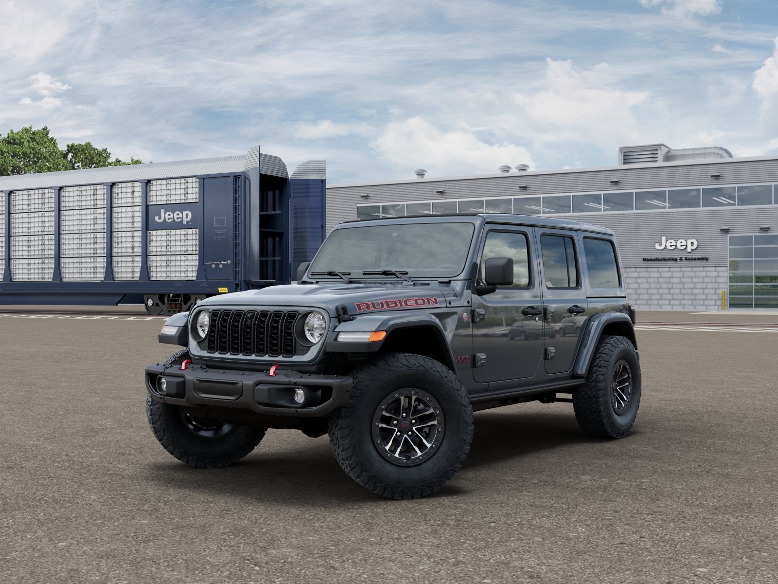 Photo view of 2026 Jeep Wrangler in Gray