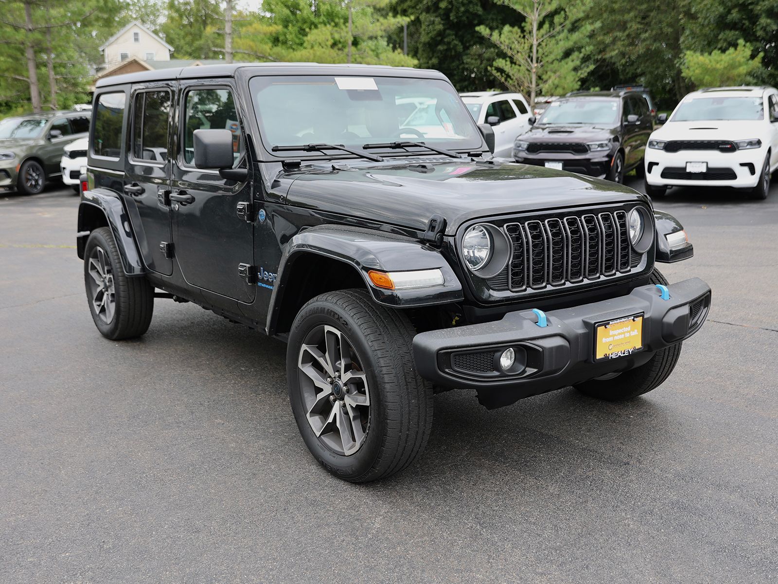 Photo view of 2024 Jeep Wrangler 4xe in Black