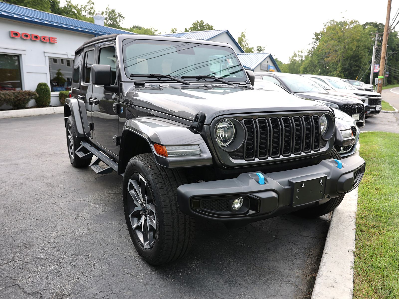 Photo view of 2024 Jeep Wrangler 4xe in Gray