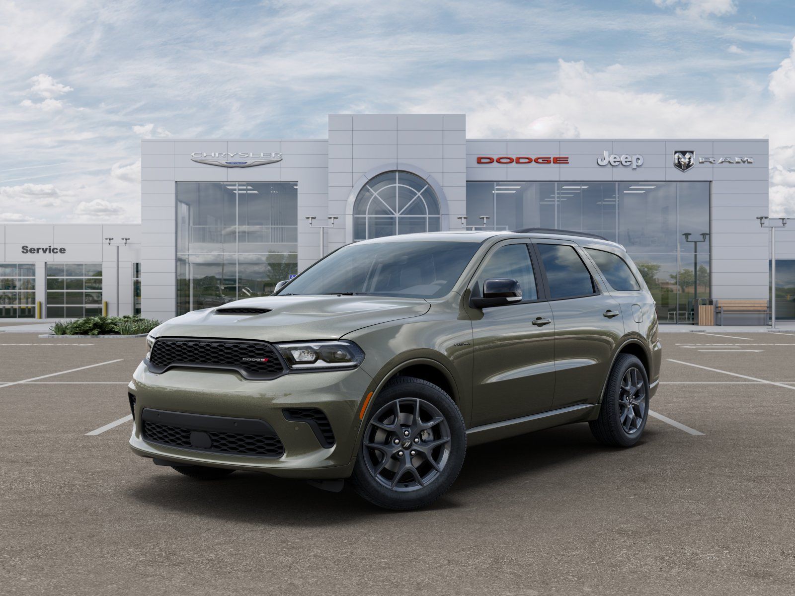Photo view of 2026 Dodge Durango in Green