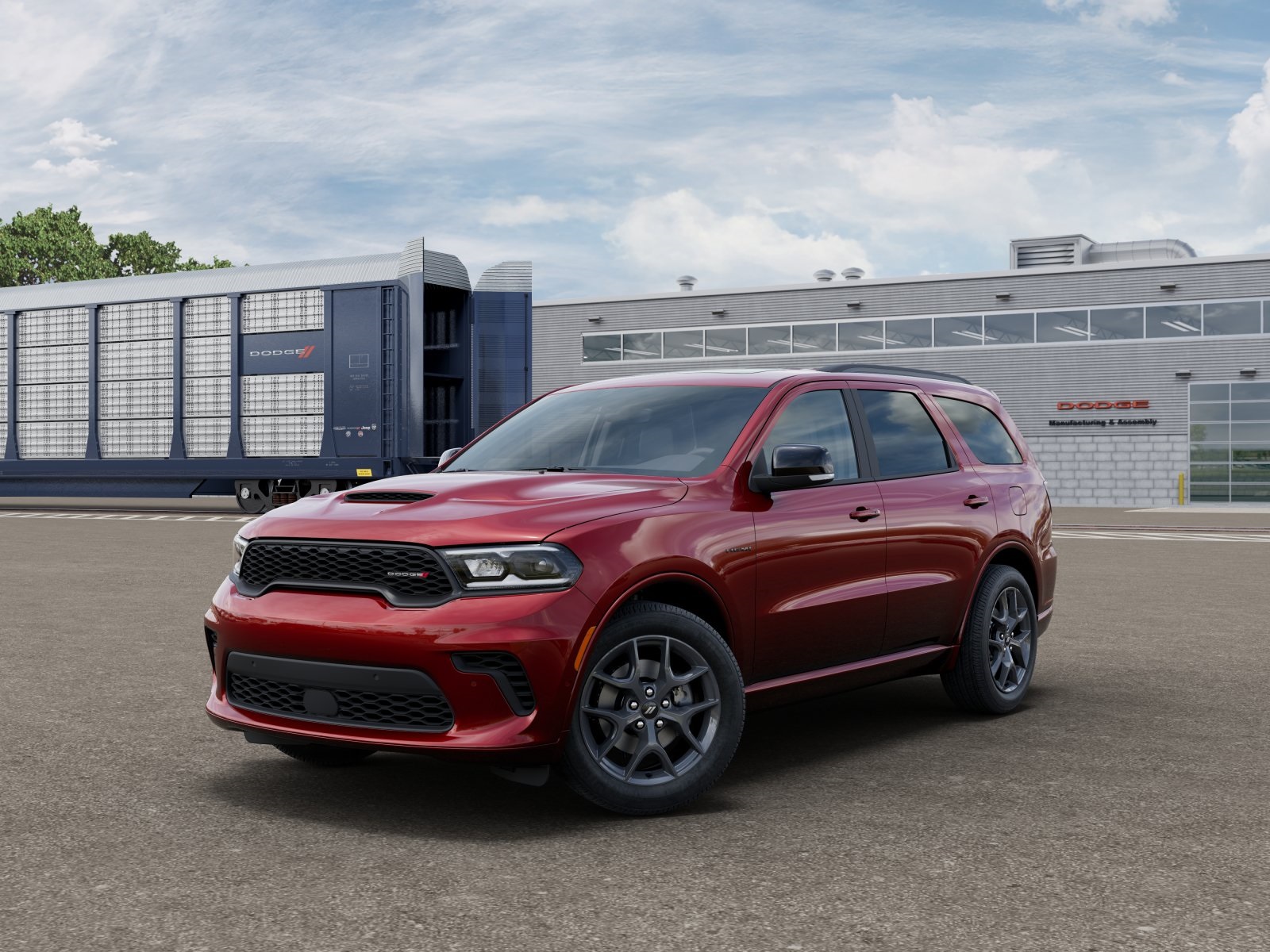 Photo view of 2026 Dodge Durango in Red