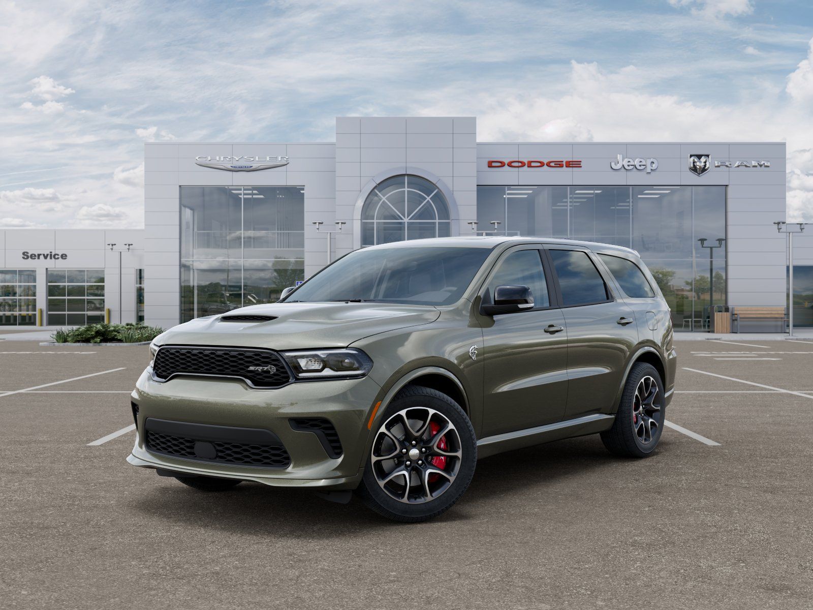 Photo view of 2026 Dodge Durango in Green