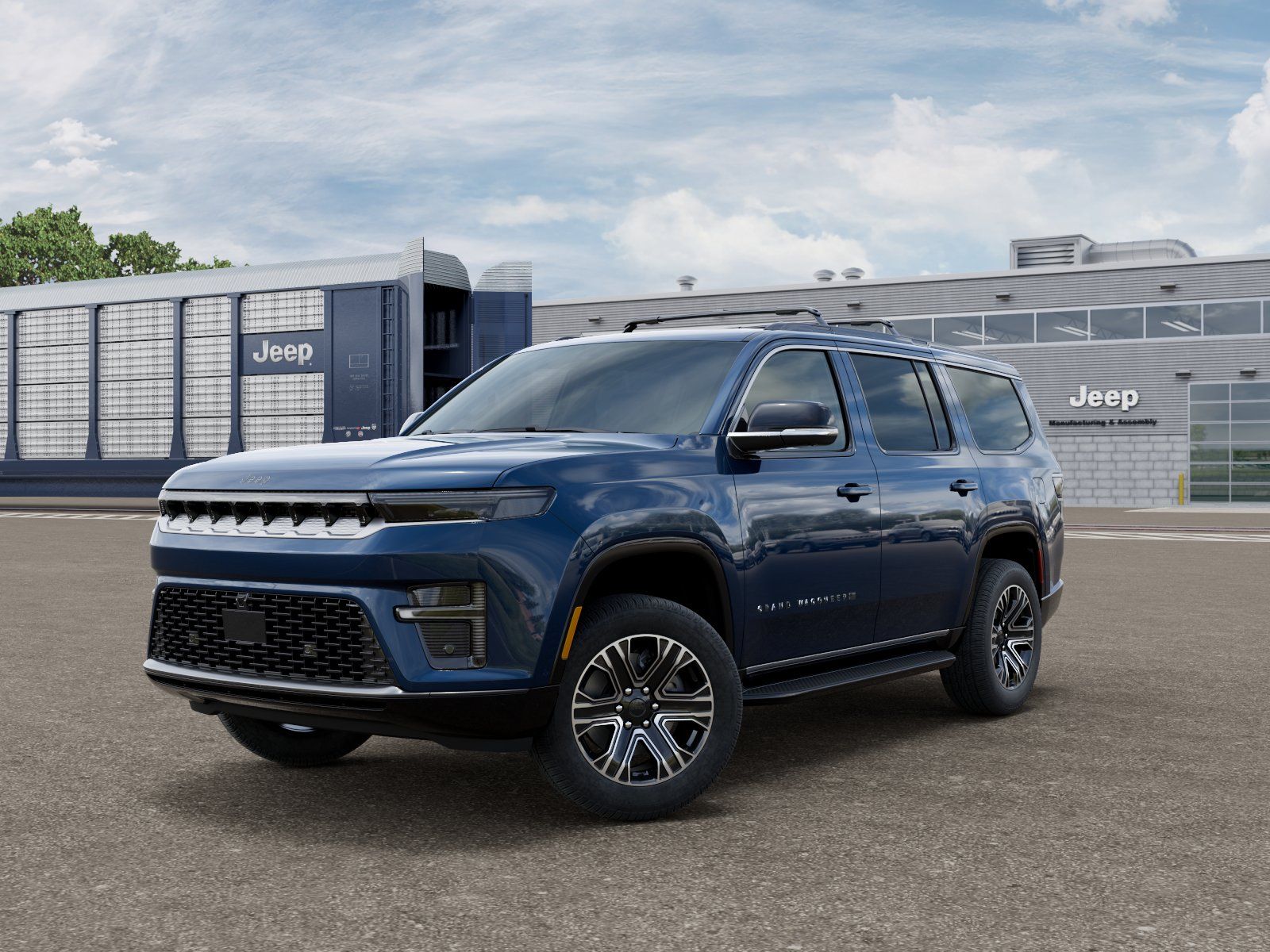 Photo view of 2026 Jeep Grand Wagoneer in Blue