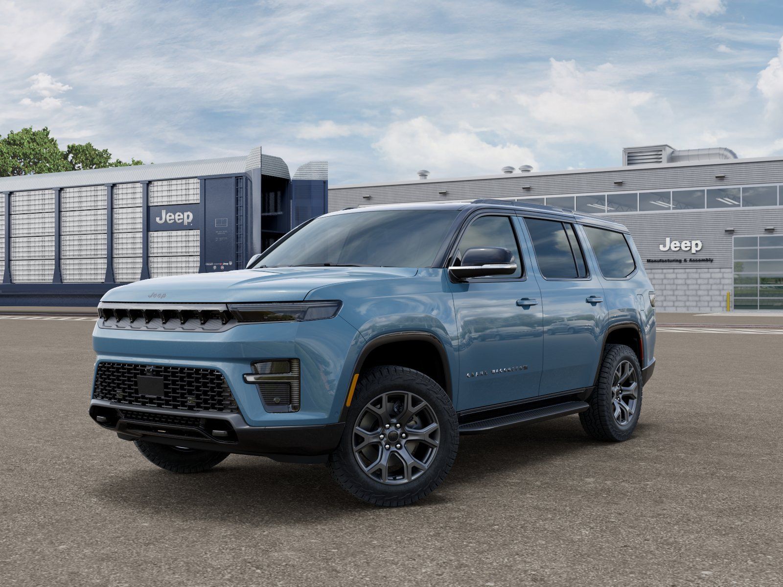 Photo view of 2026 Jeep Grand Wagoneer in Blue