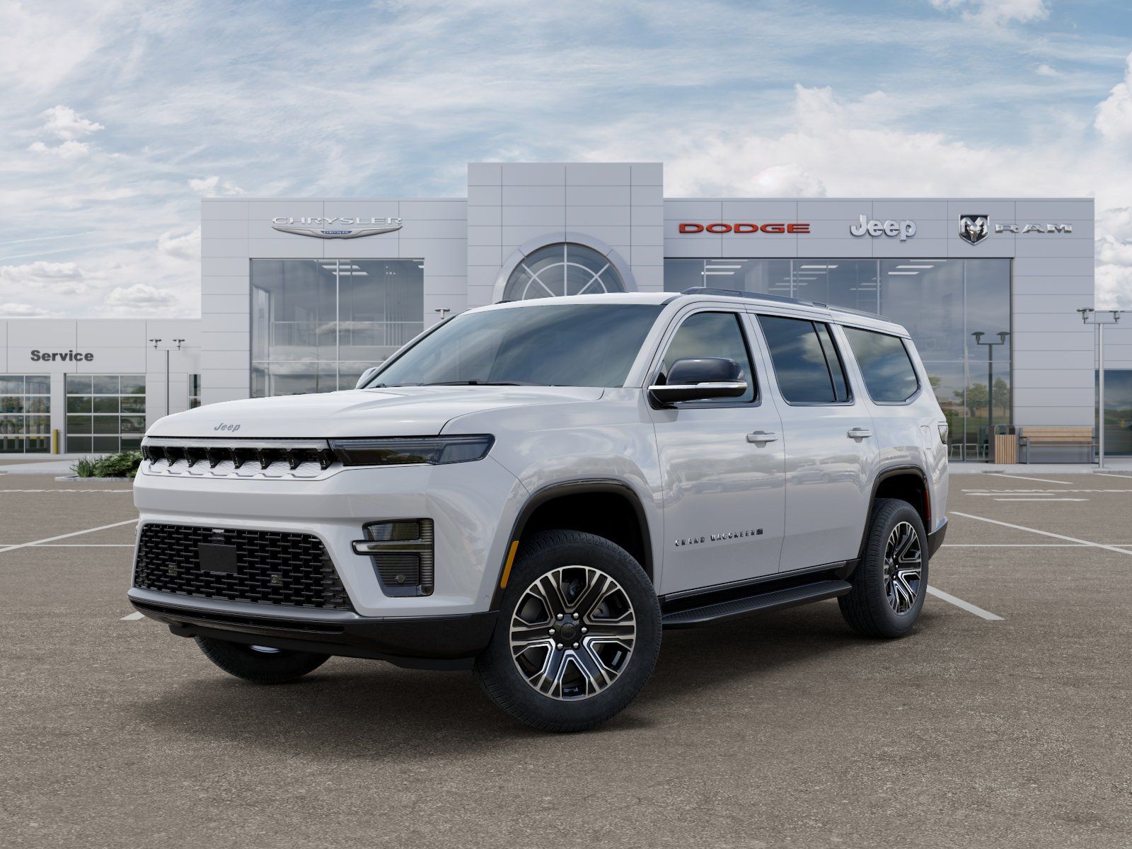 Photo view of 2026 Jeep Grand Wagoneer in White