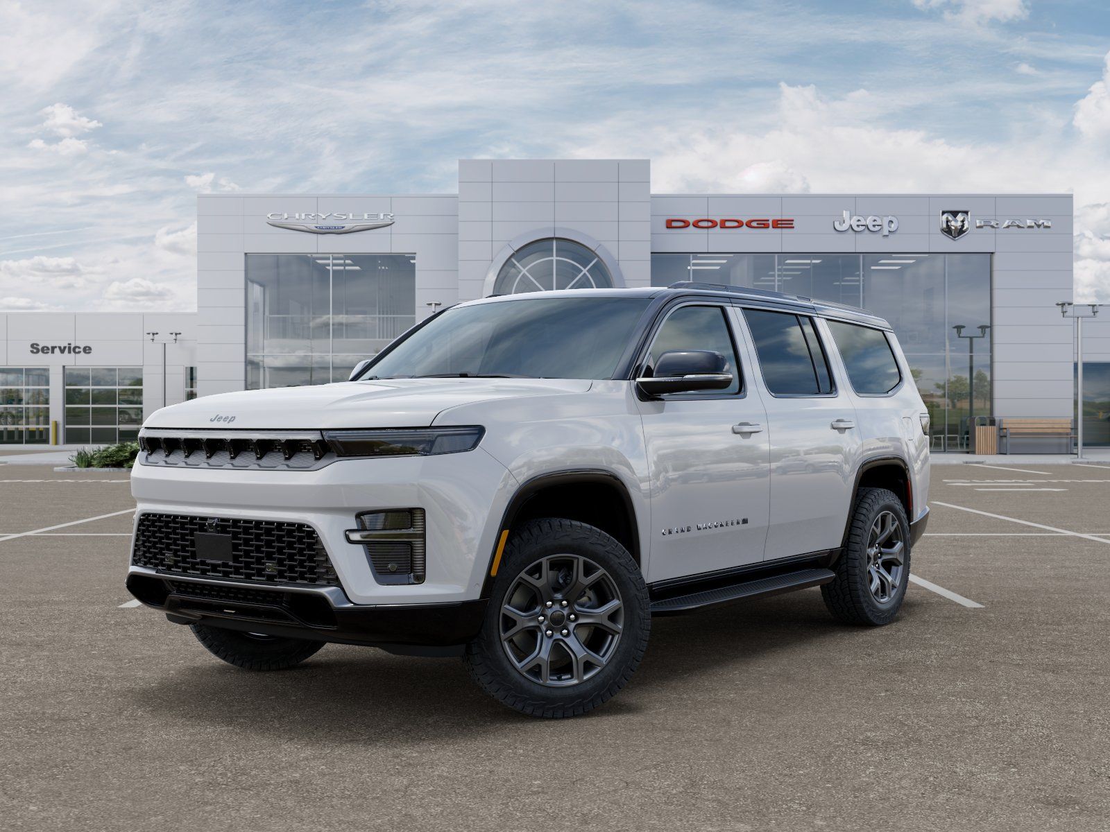 Photo view of 2026 Jeep Grand Wagoneer in White