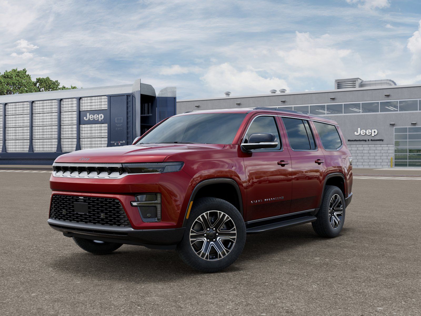 Photo view of 2026 Jeep Grand Wagoneer in Red