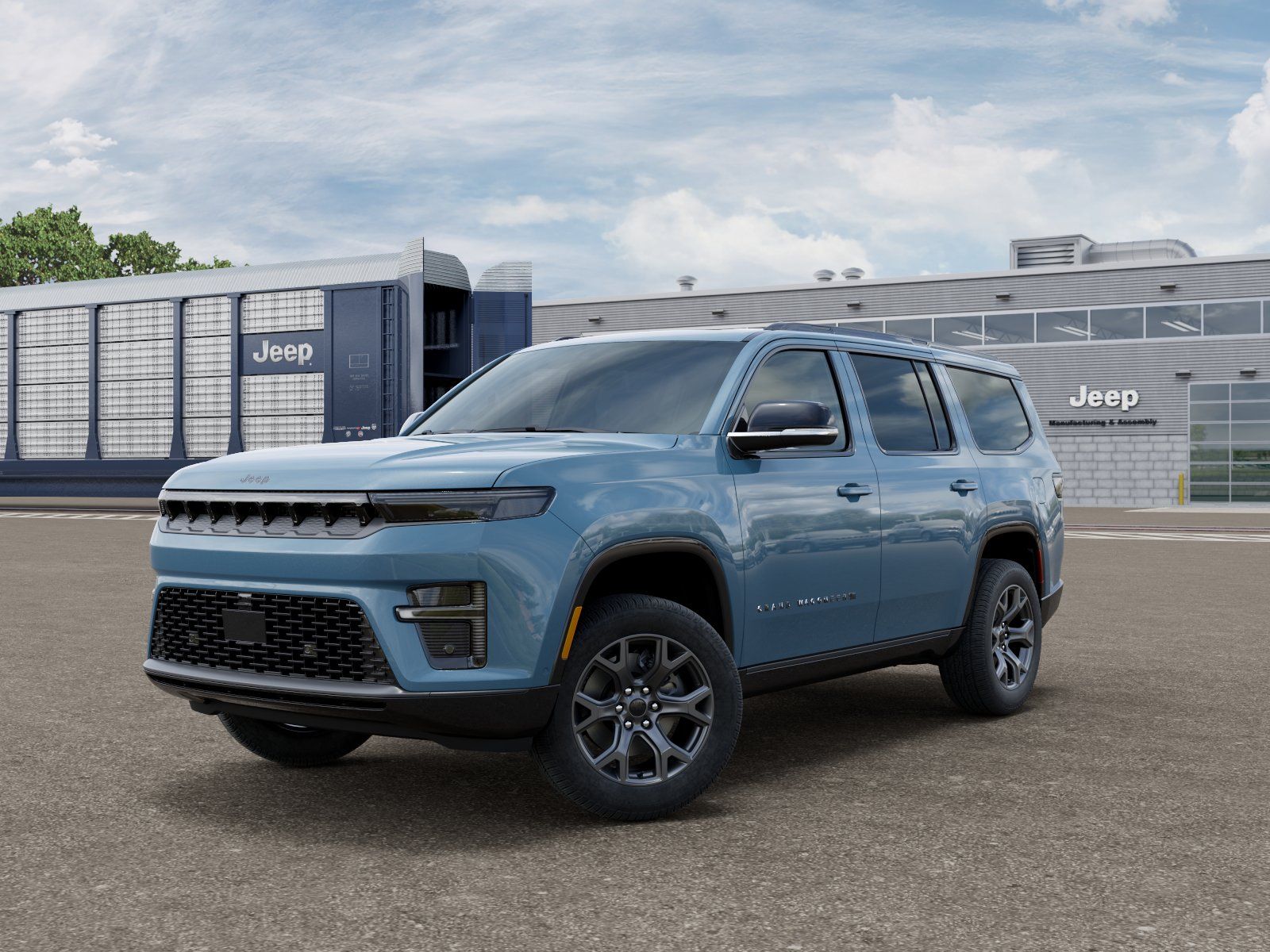 Photo view of 2026 Jeep Grand Wagoneer in Blue