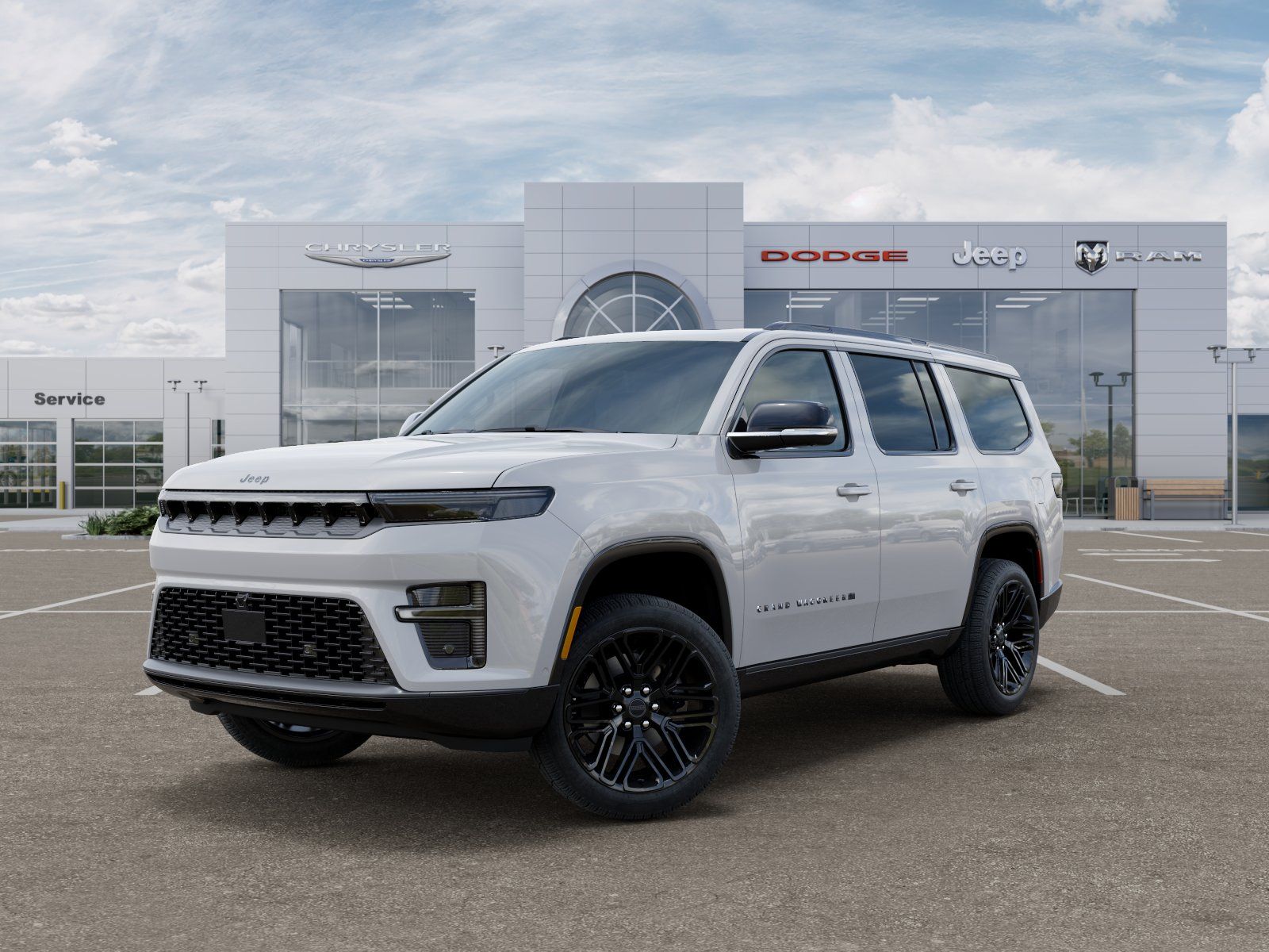 Photo view of 2026 Jeep Grand Wagoneer in White