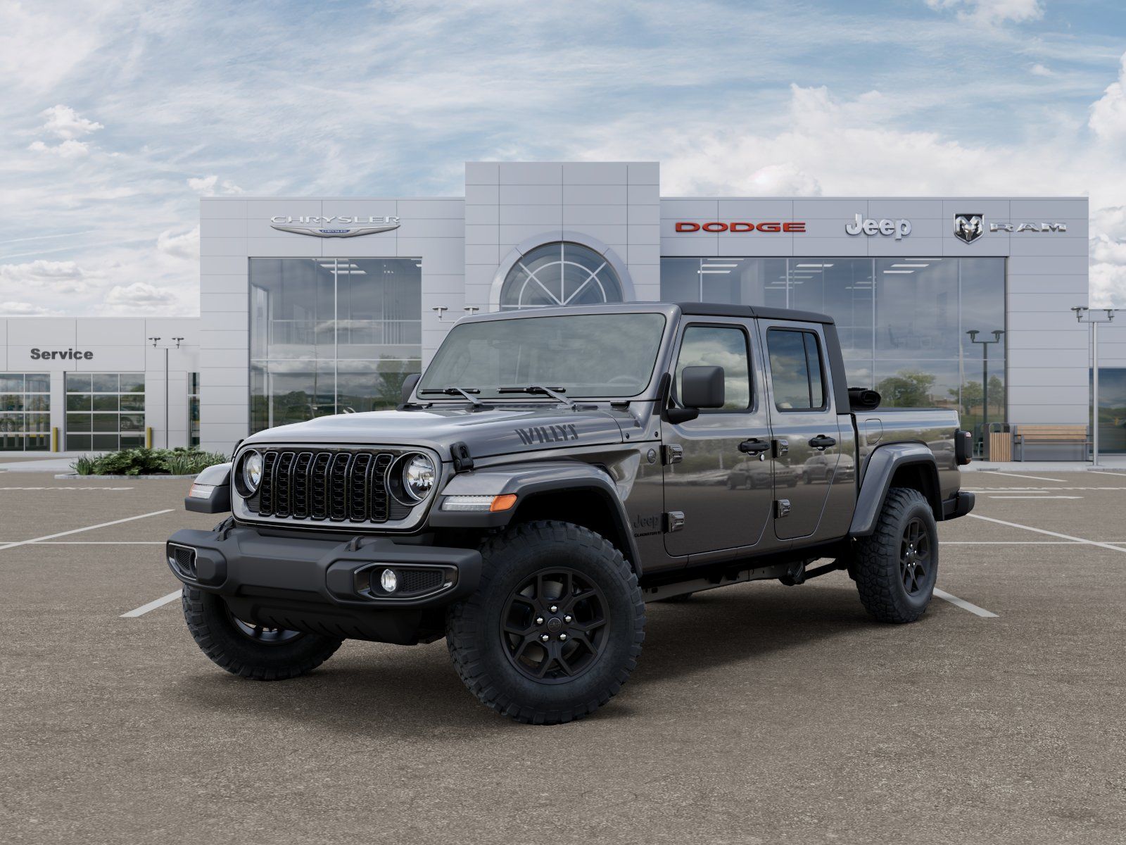 Photo view of 2026 Jeep Gladiator in Gray